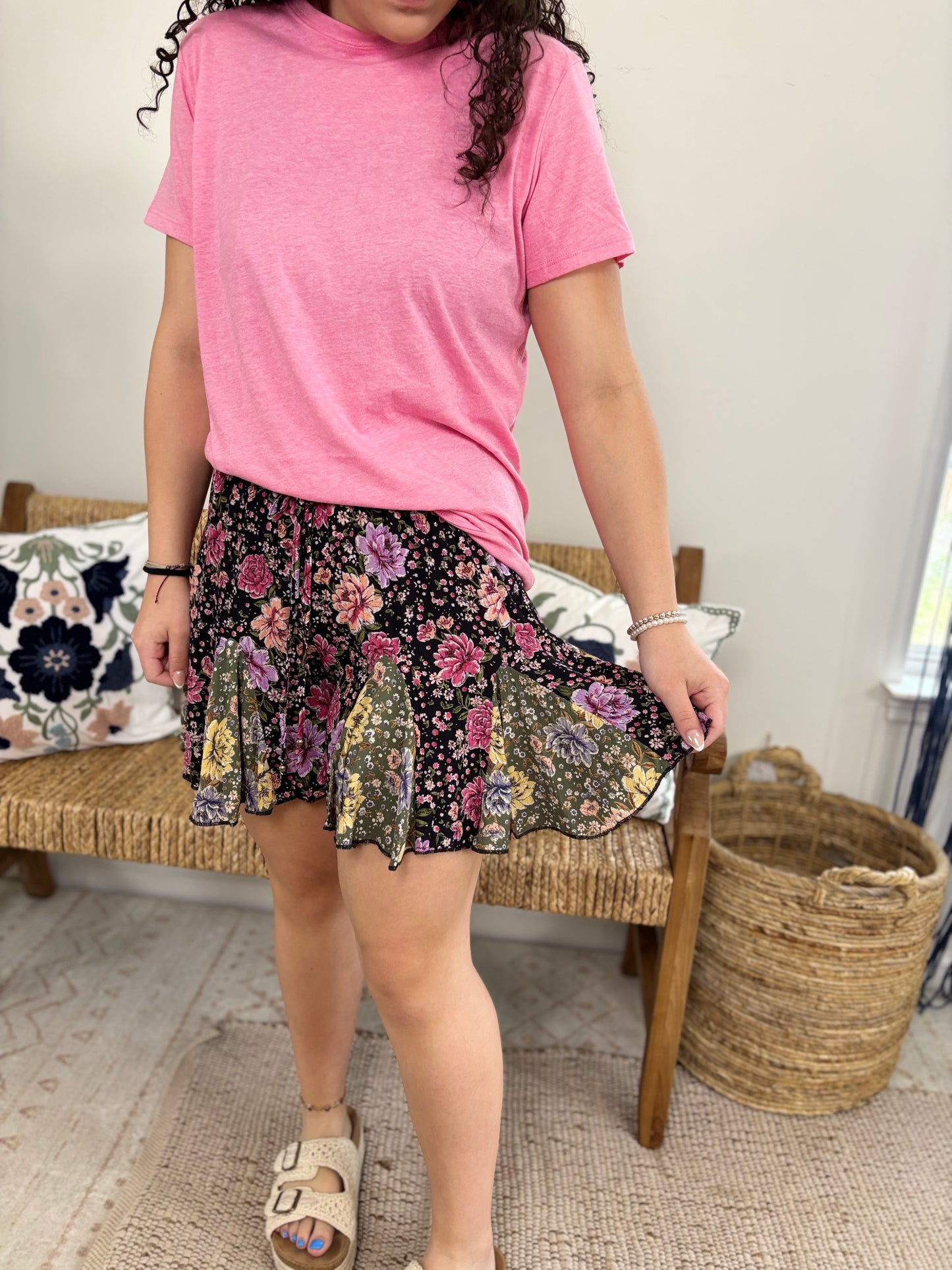 Shadow Blossom Shorts