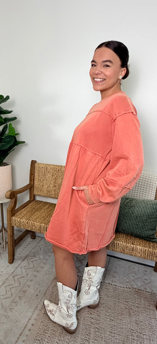 Evermore Dress *Burnt Orange