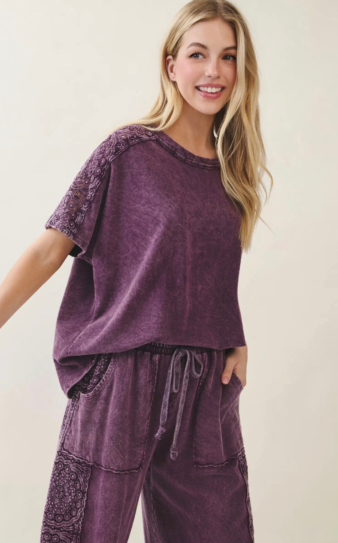 Plum Petals Top