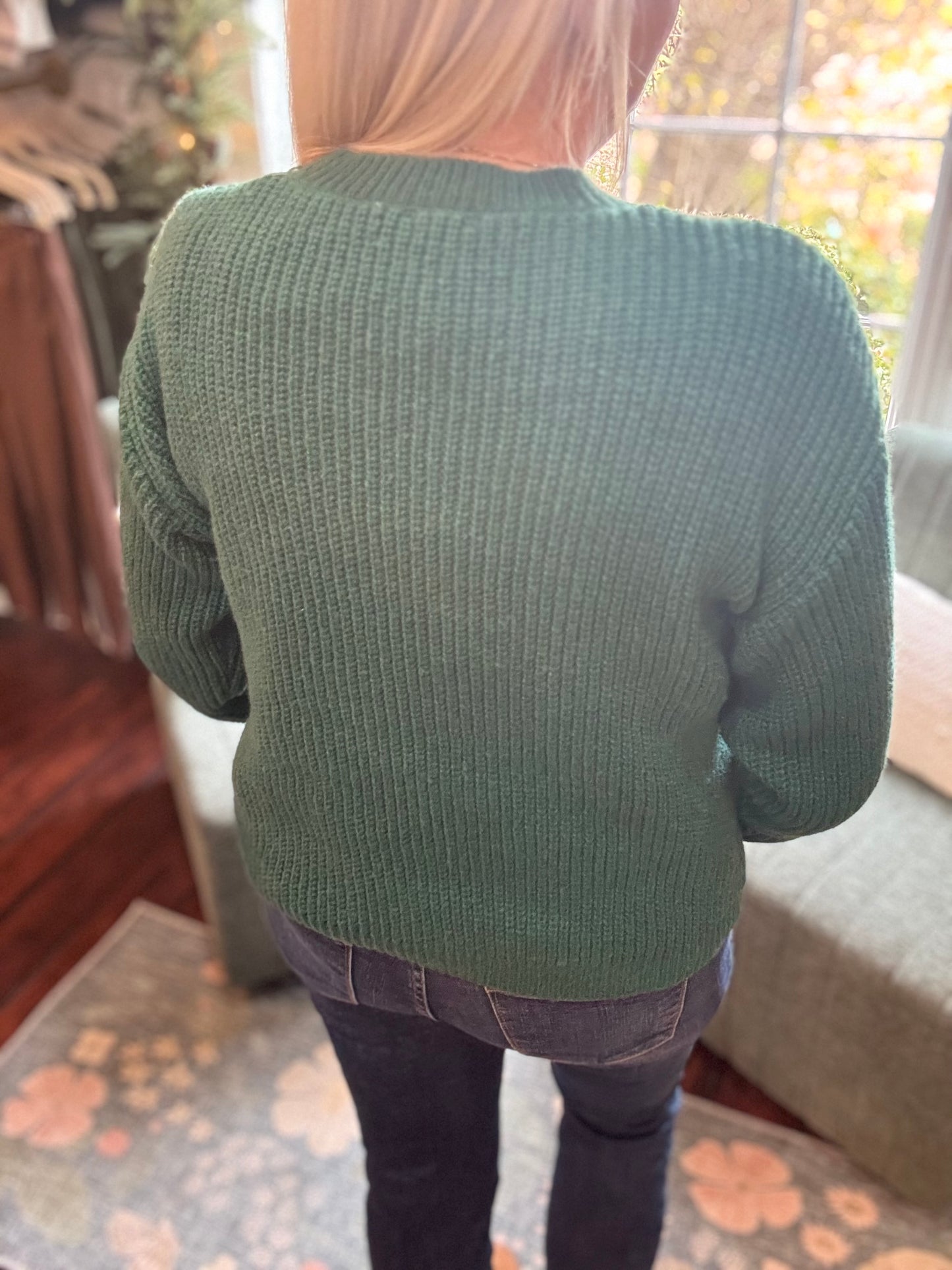 Bowed and Beautiful Sweater