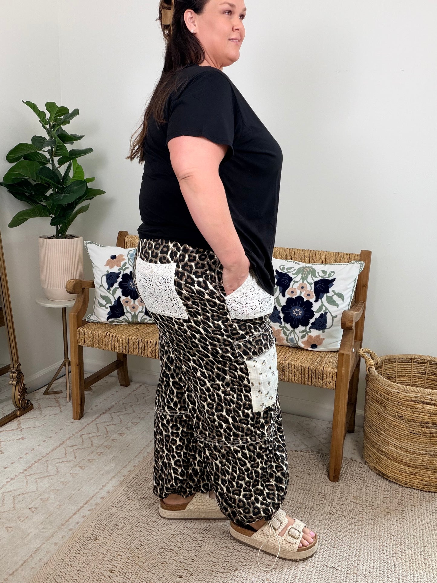 Leopard Prairie Pants Plus
