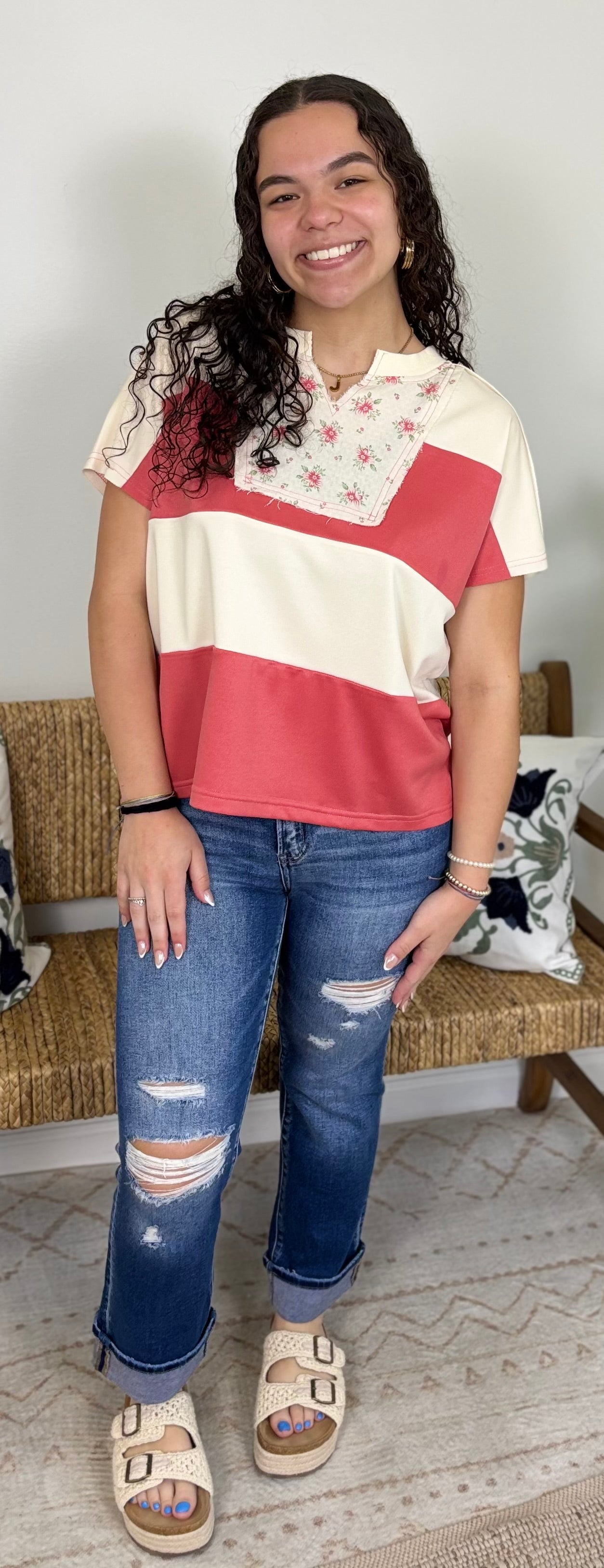 Endless Summer Stitch Top