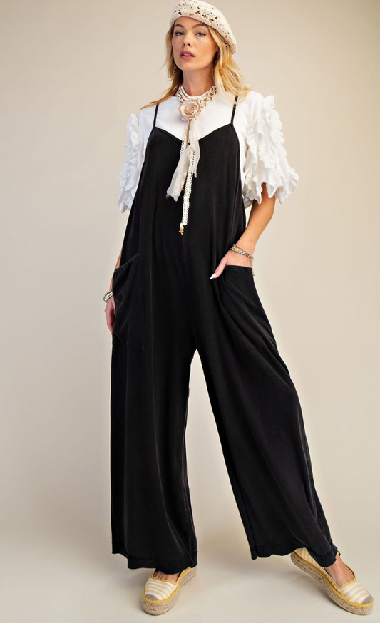 Easy Street Jumpsuit *Black