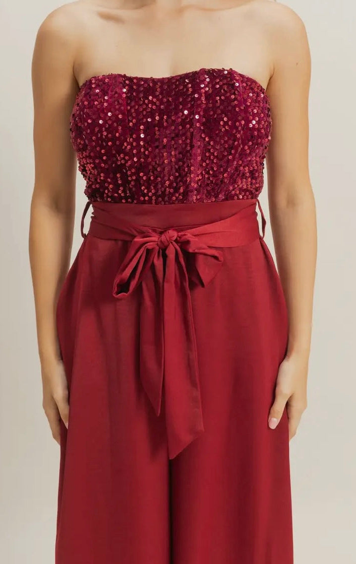 Rouge Luxe Jumpsuit
