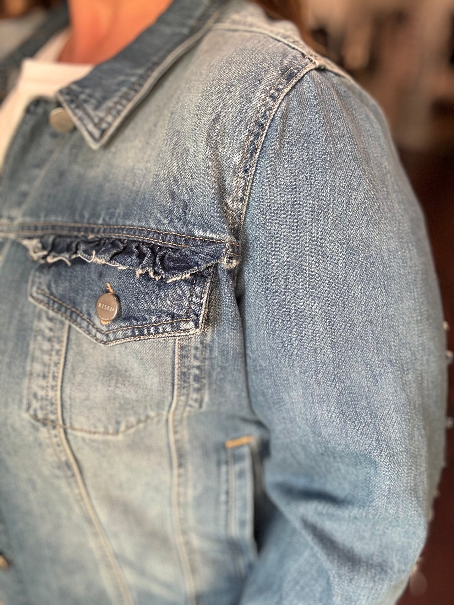 Blue Ridge Denim Jacket Plus