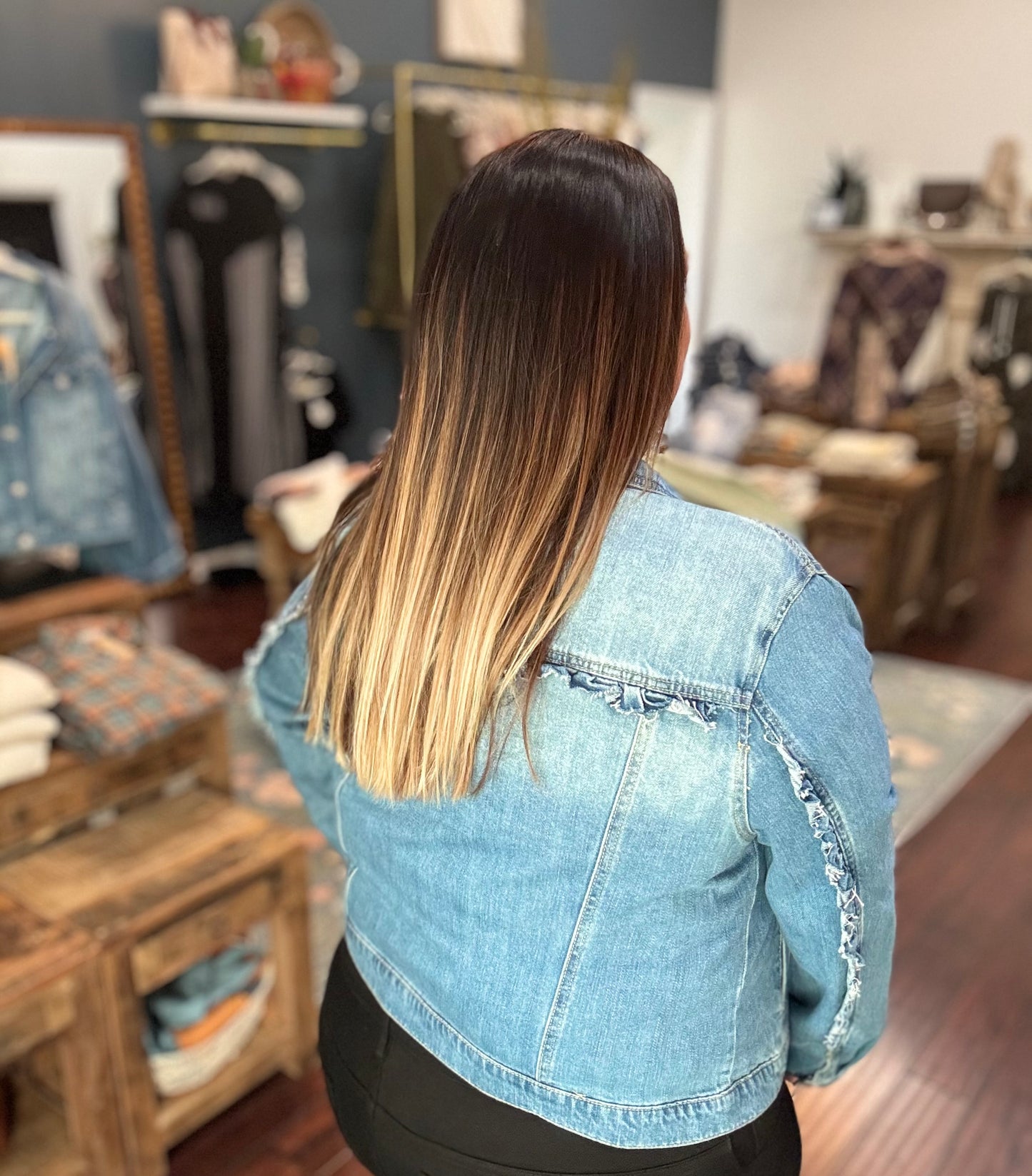 Blue Ridge Denim Jacket Plus