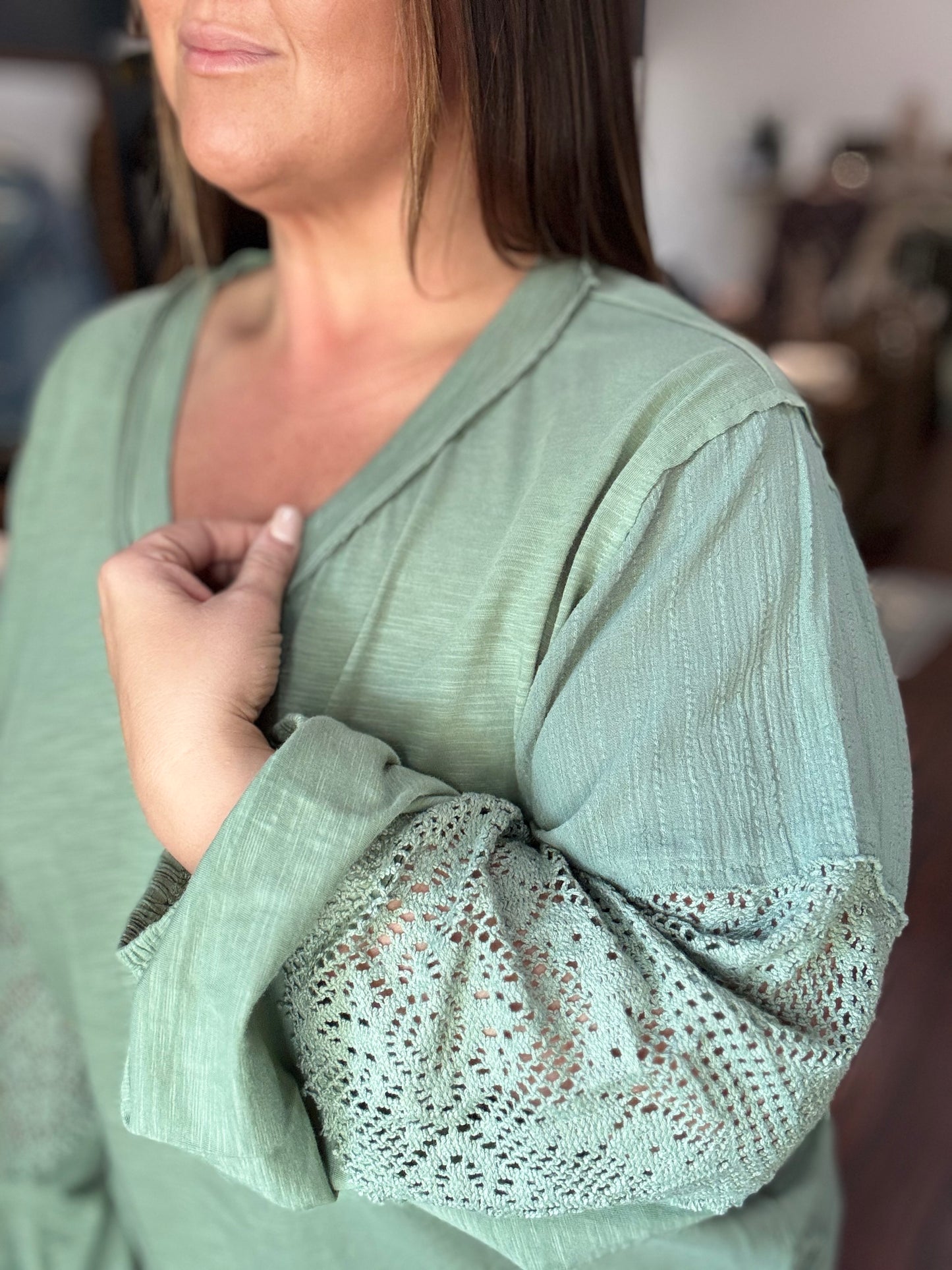 Willow Sage Pullover