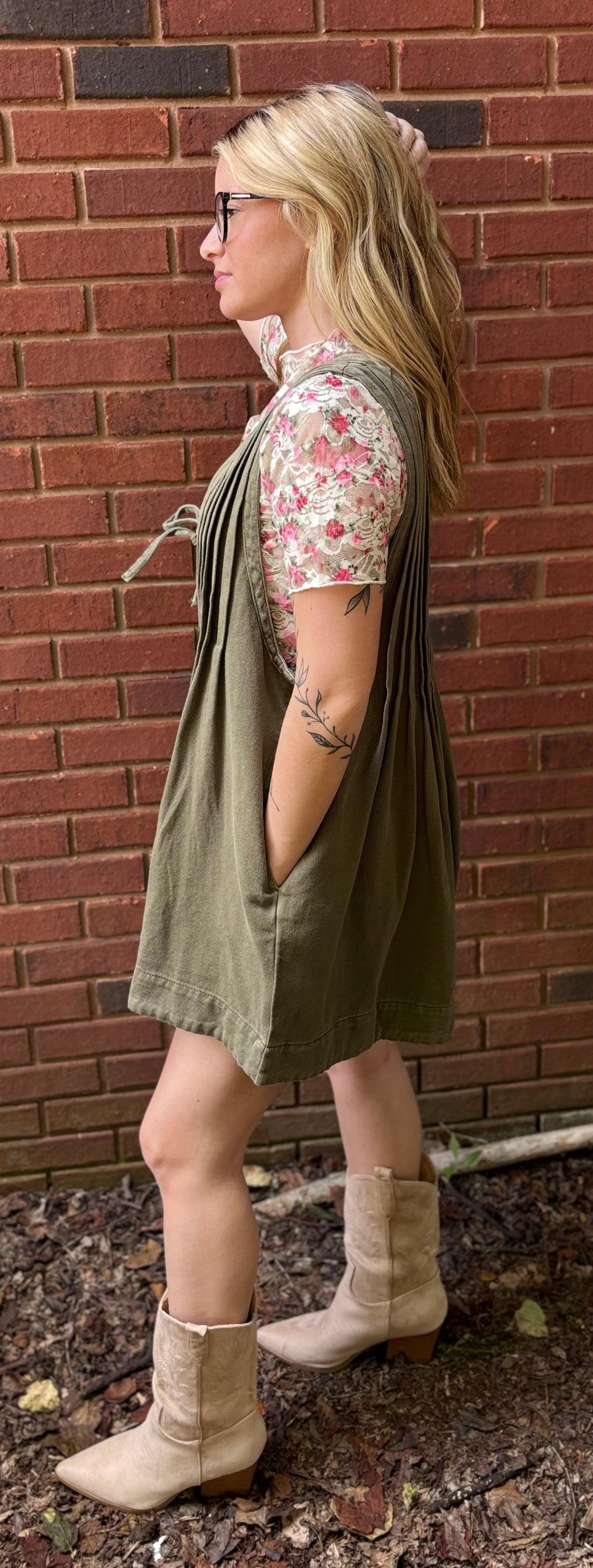 Golden Hour Romper Plus