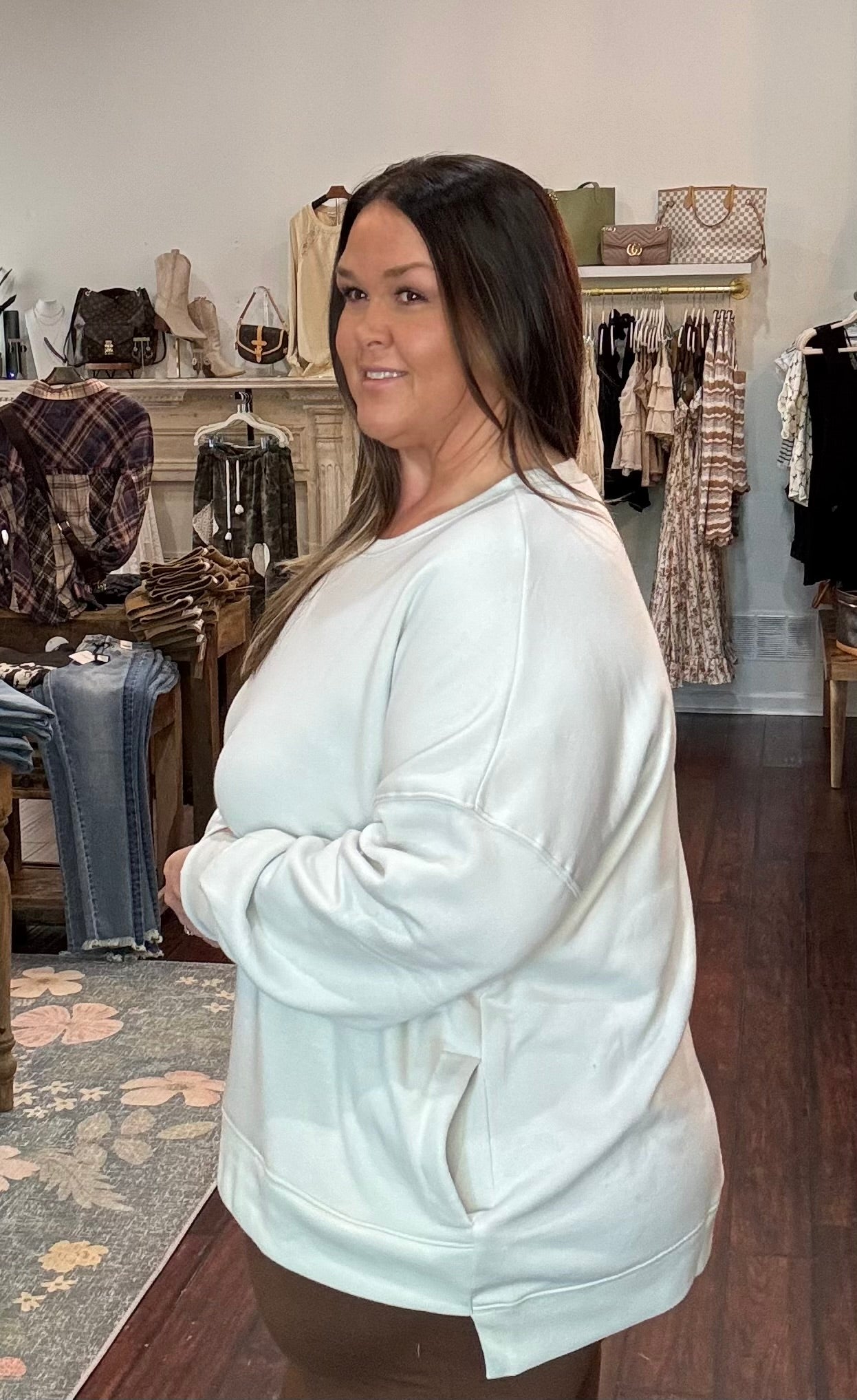 Soft Haven Sweatshirt Plus