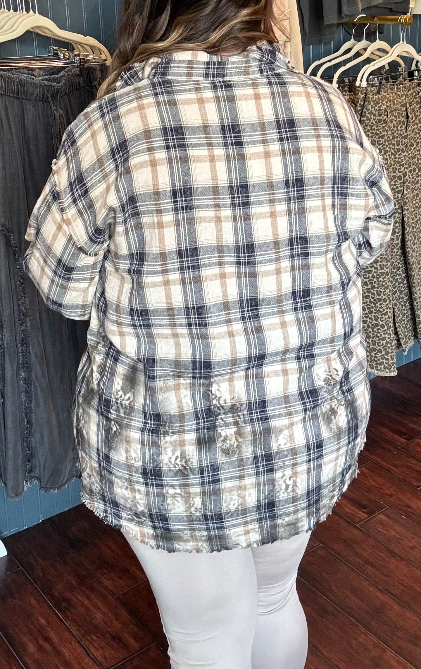 Willow Lace Button Up