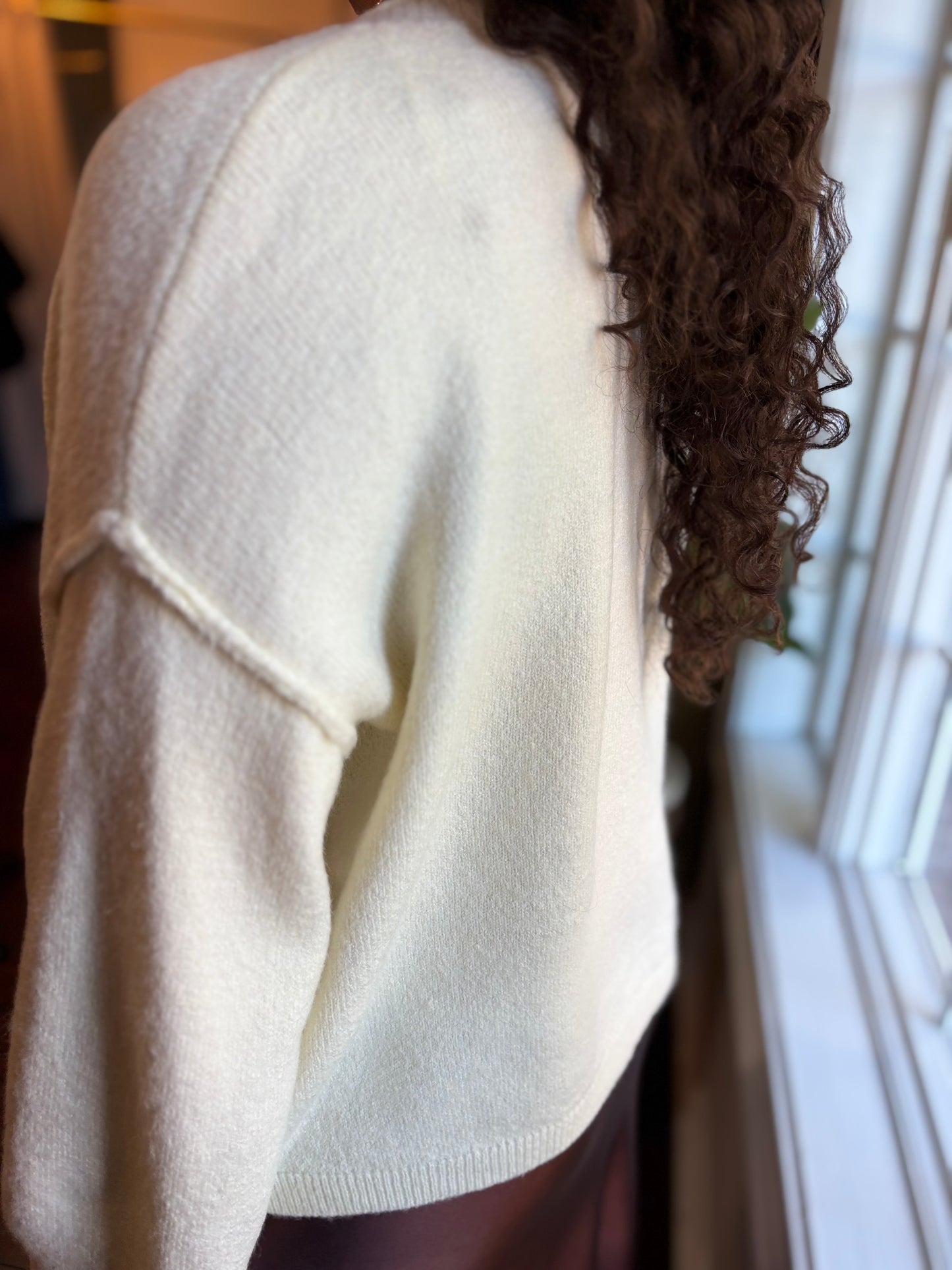 Frosted Knit Cardigan