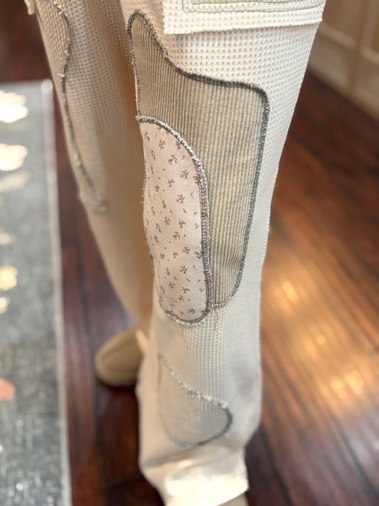 Heirloom Patch Knit Pants