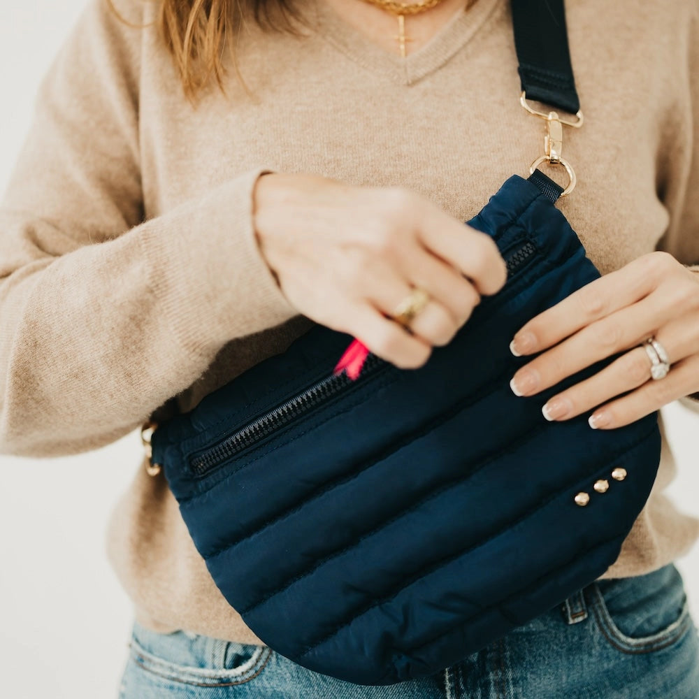 Navy Crossbody Bag