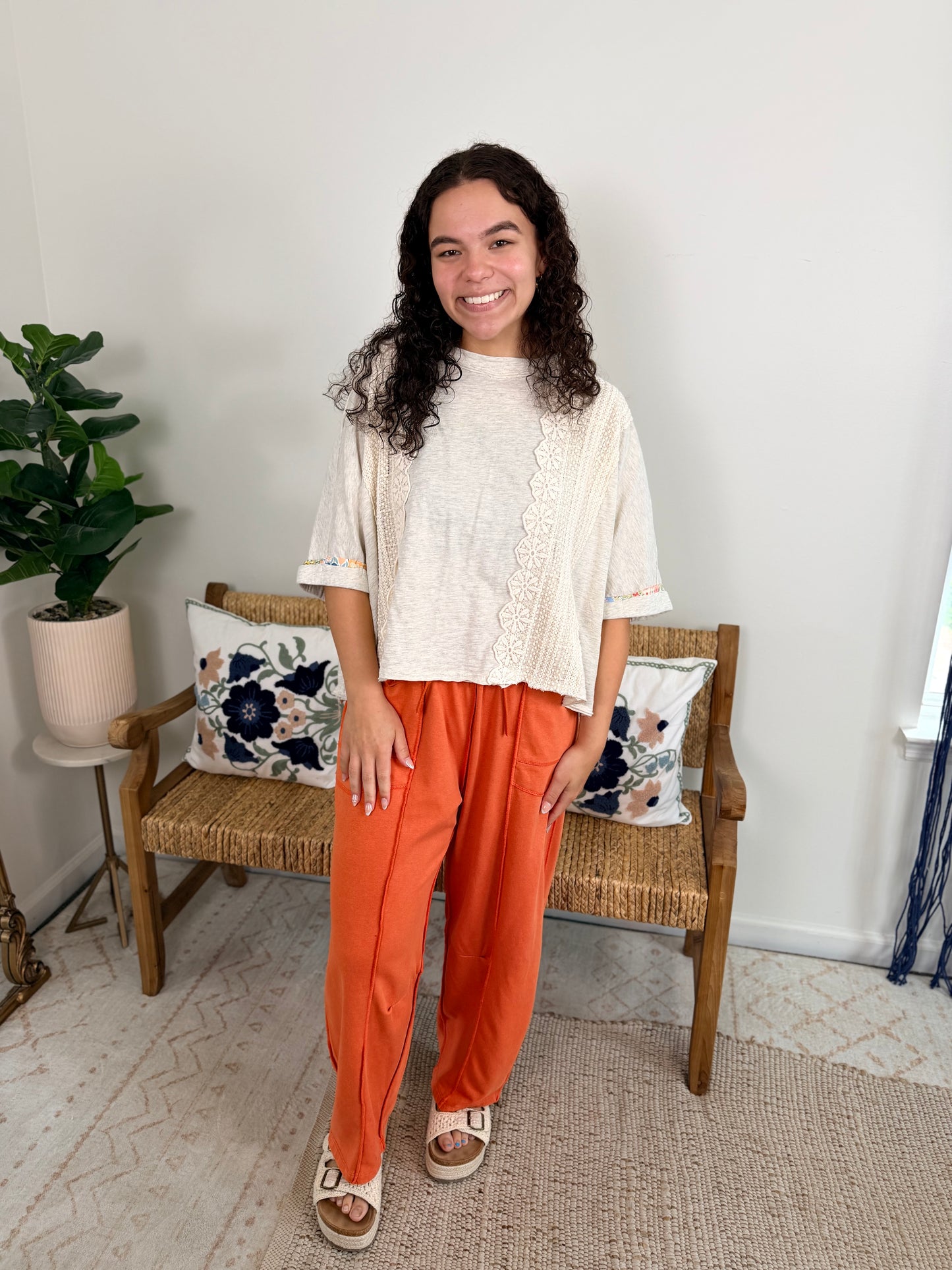 Sunset+Relax Barrel Pants