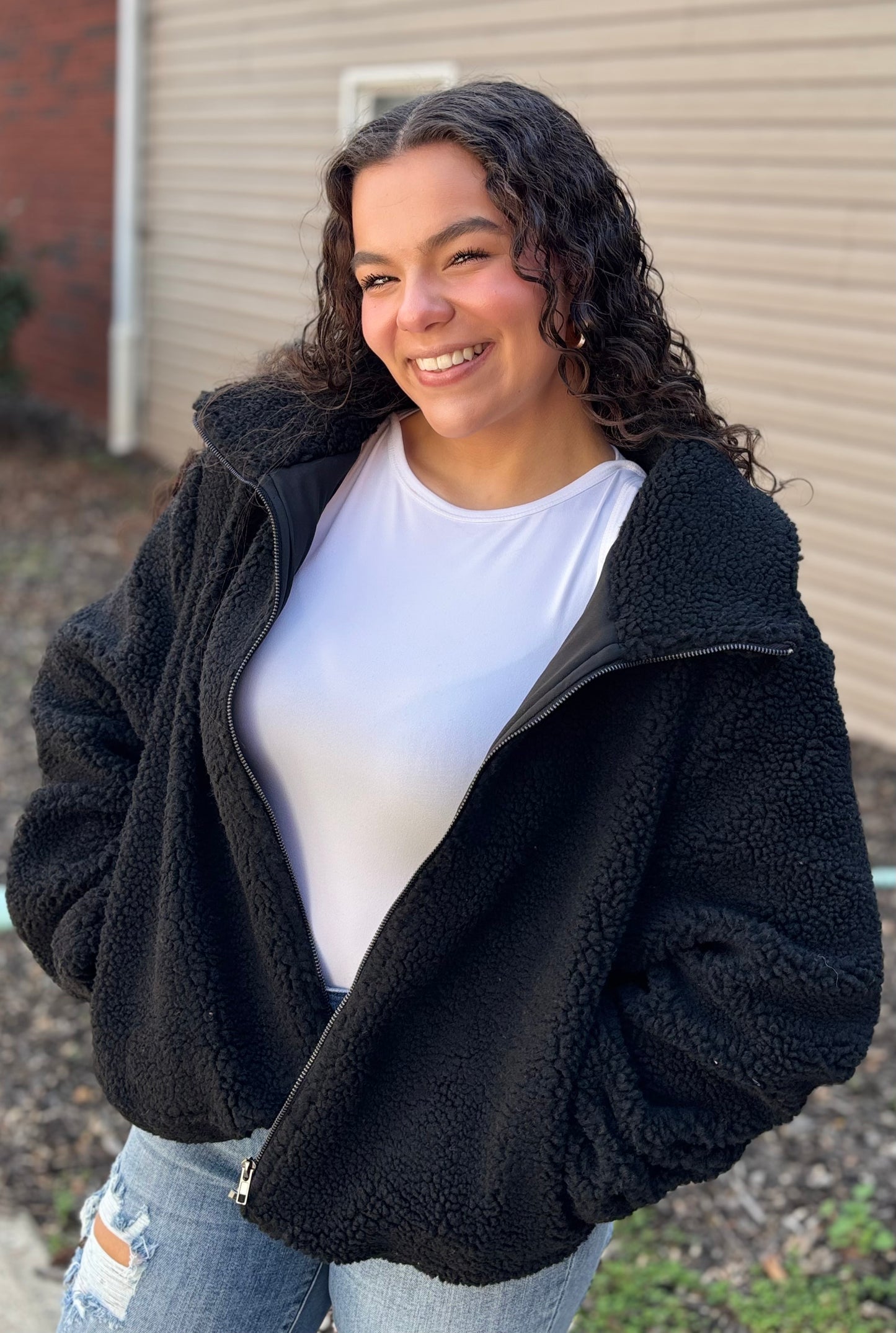 Warm Wishes Sherpa Jacket