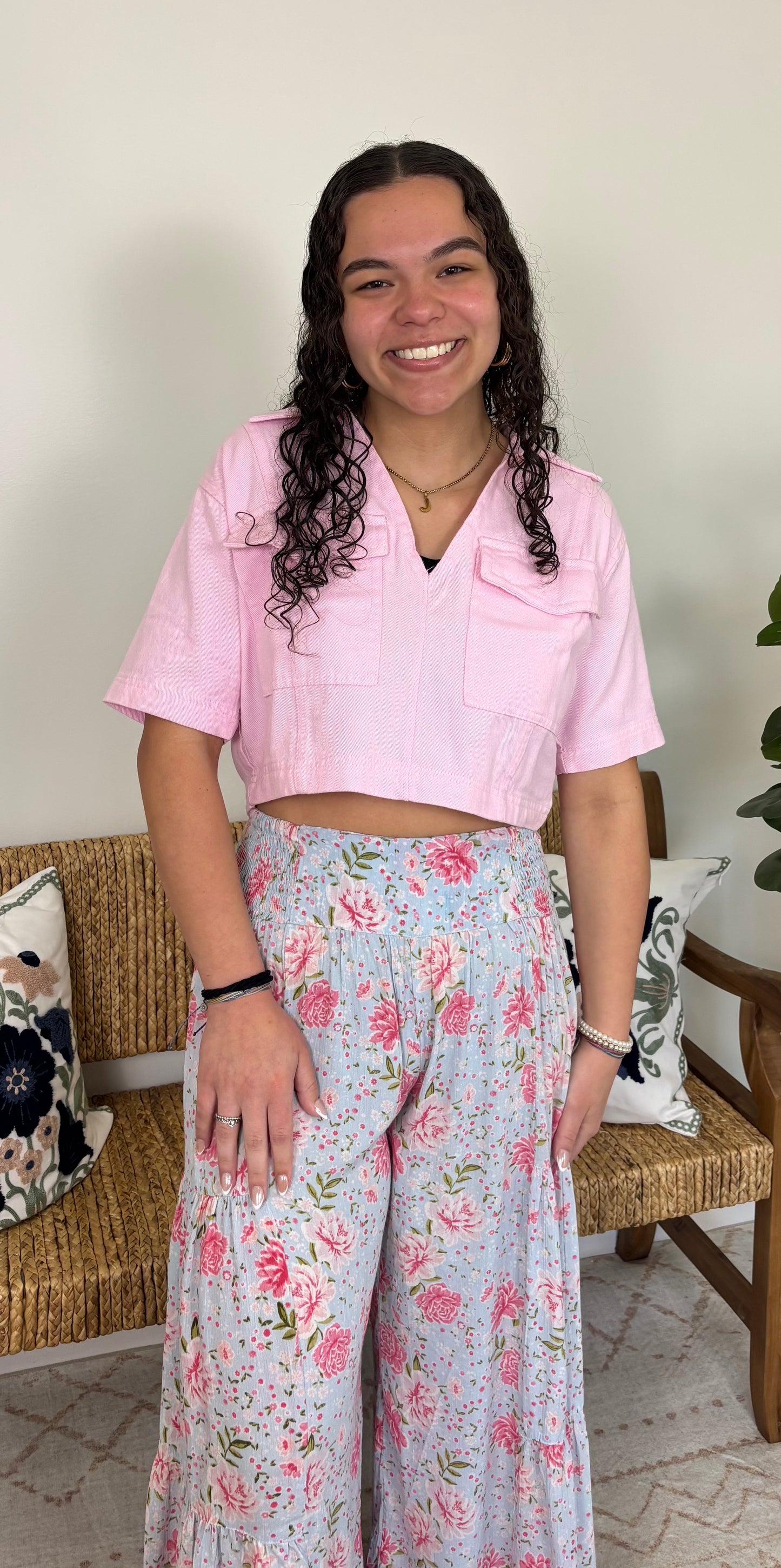 Modern Muse Top *Pink