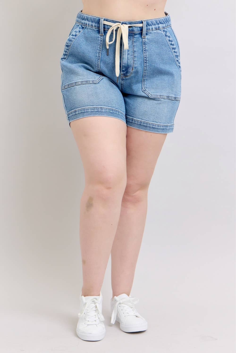 JB Vintage Wash Jogger Shorts - PLUS