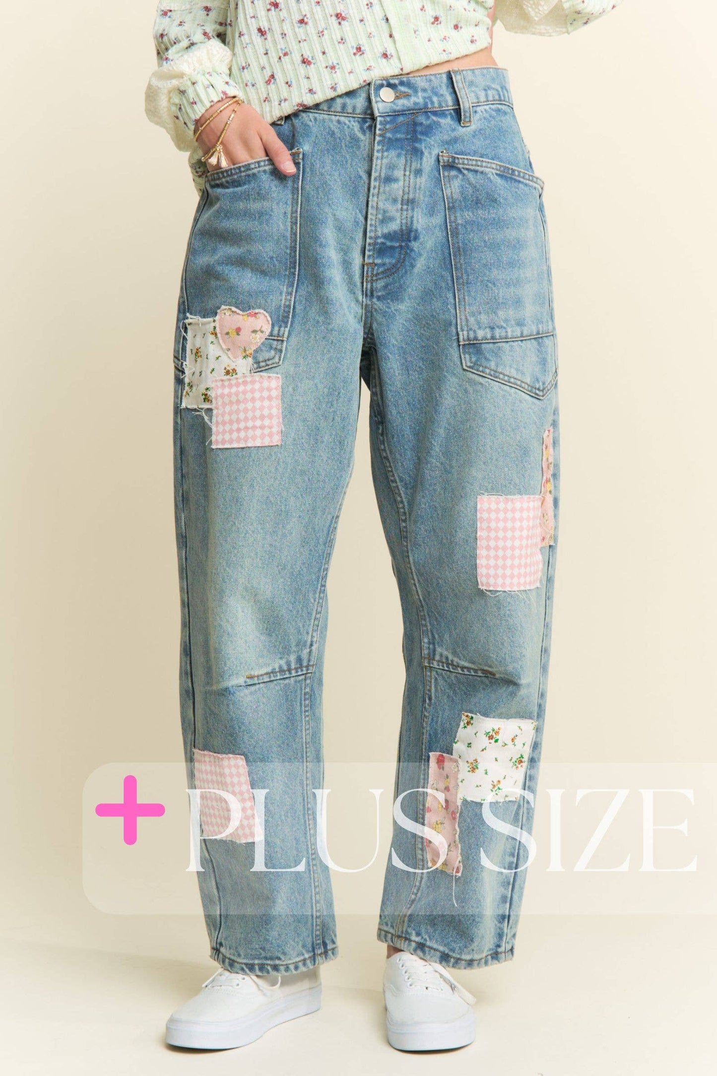 Painted Heart Jeans