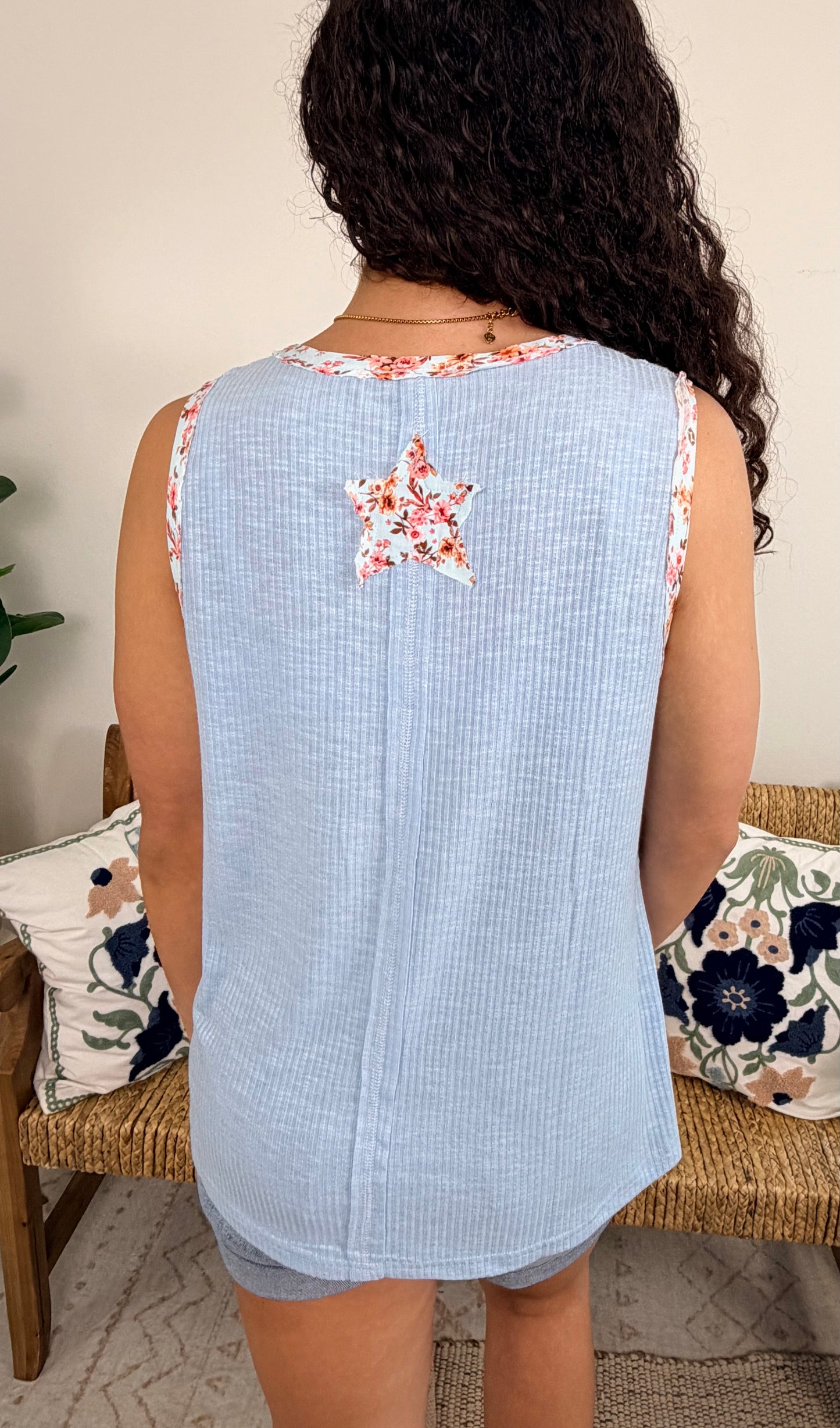 Floral Skies Tank
