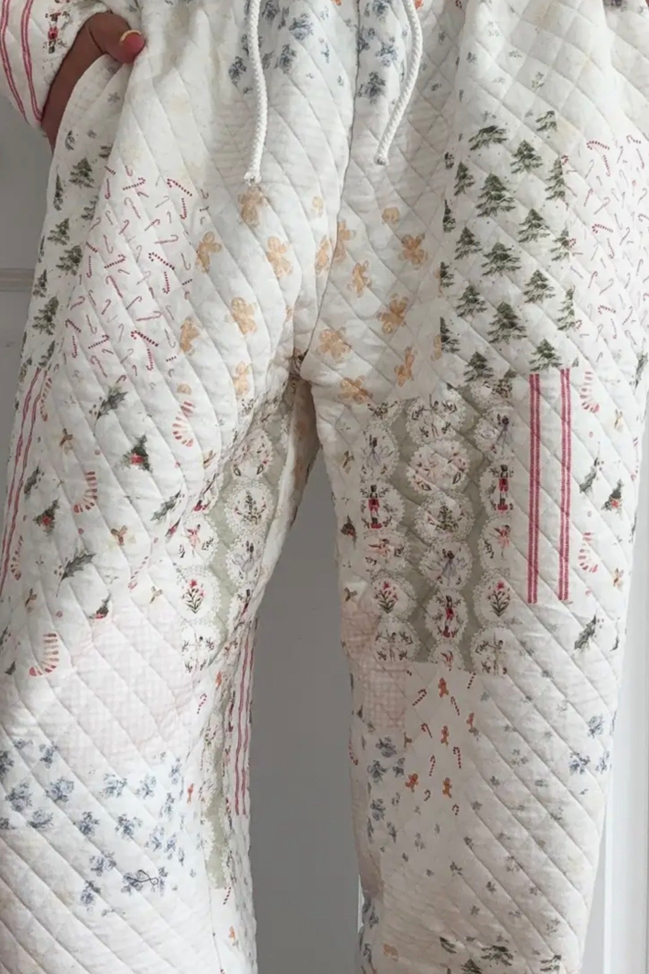 Christmas Quilted Joggers