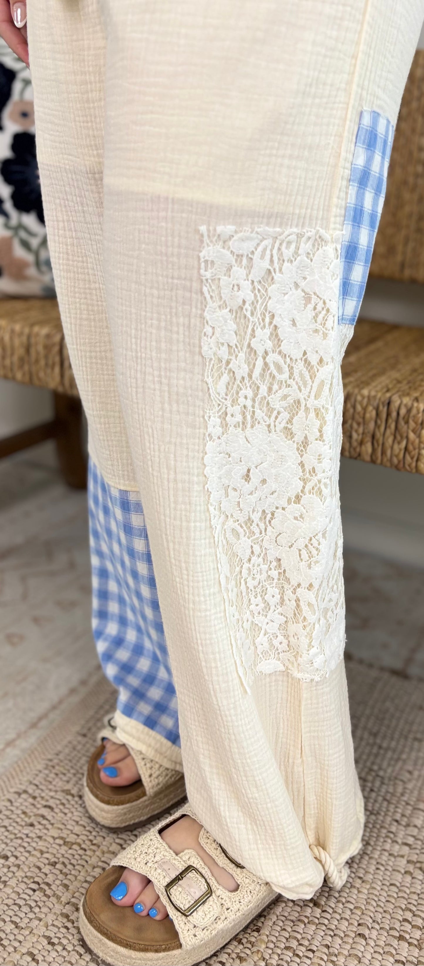 Salt+Sky Patchwork Pants