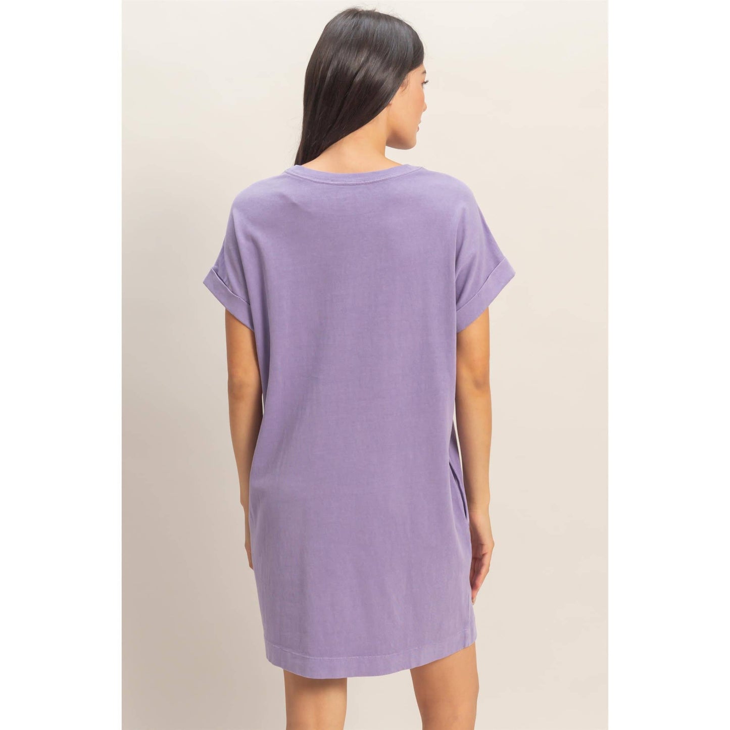 Simple Comfort T-Shirt Mini Dress *2 Colors