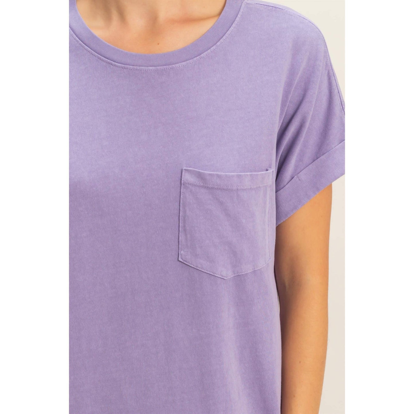 Simple Comfort T-Shirt Mini Dress *2 Colors