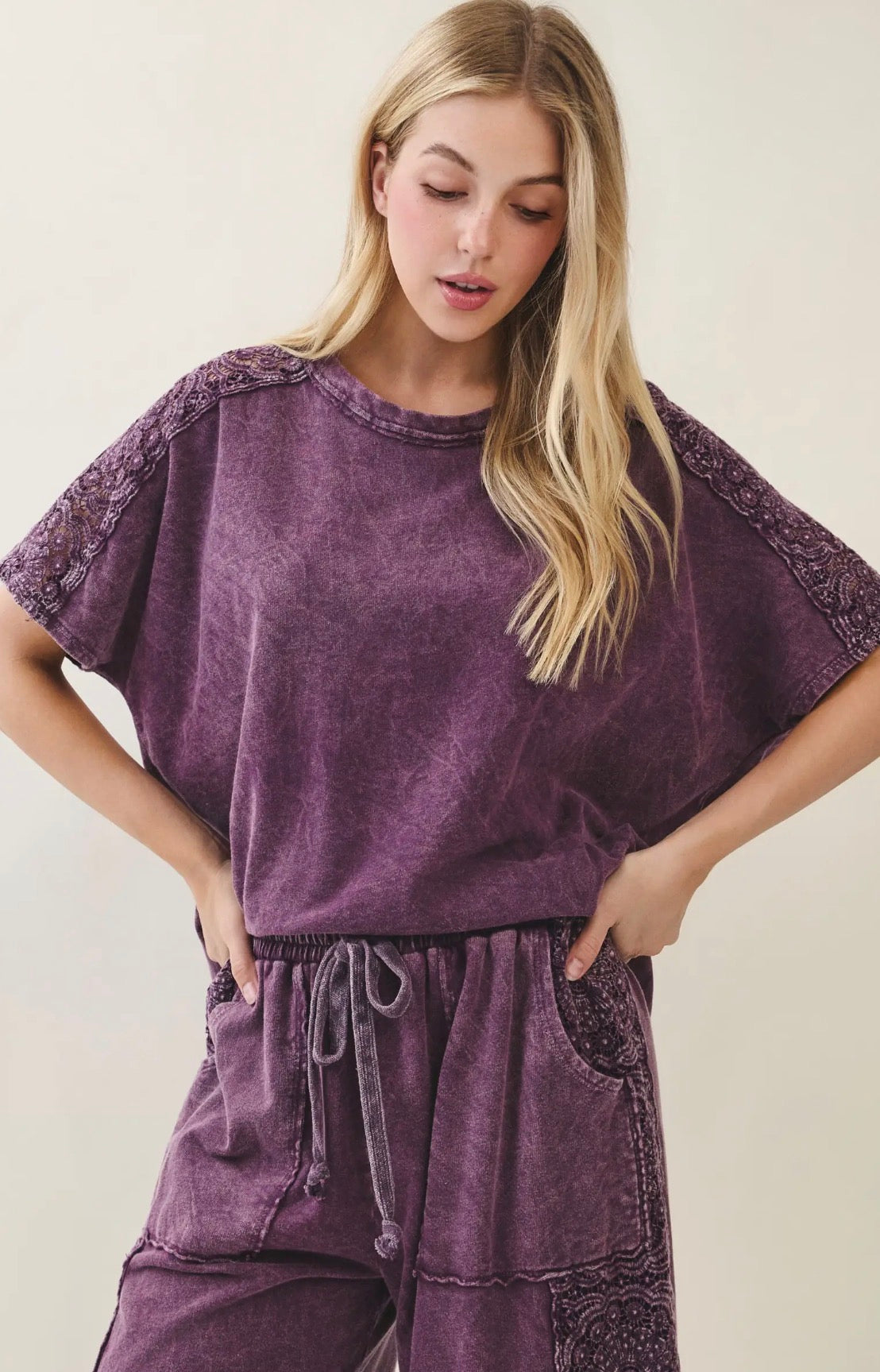 Plum Petals Top