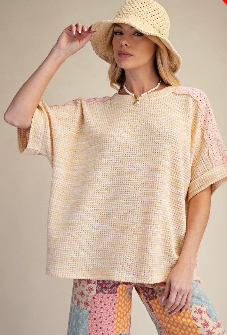 Sunwash Knit Top