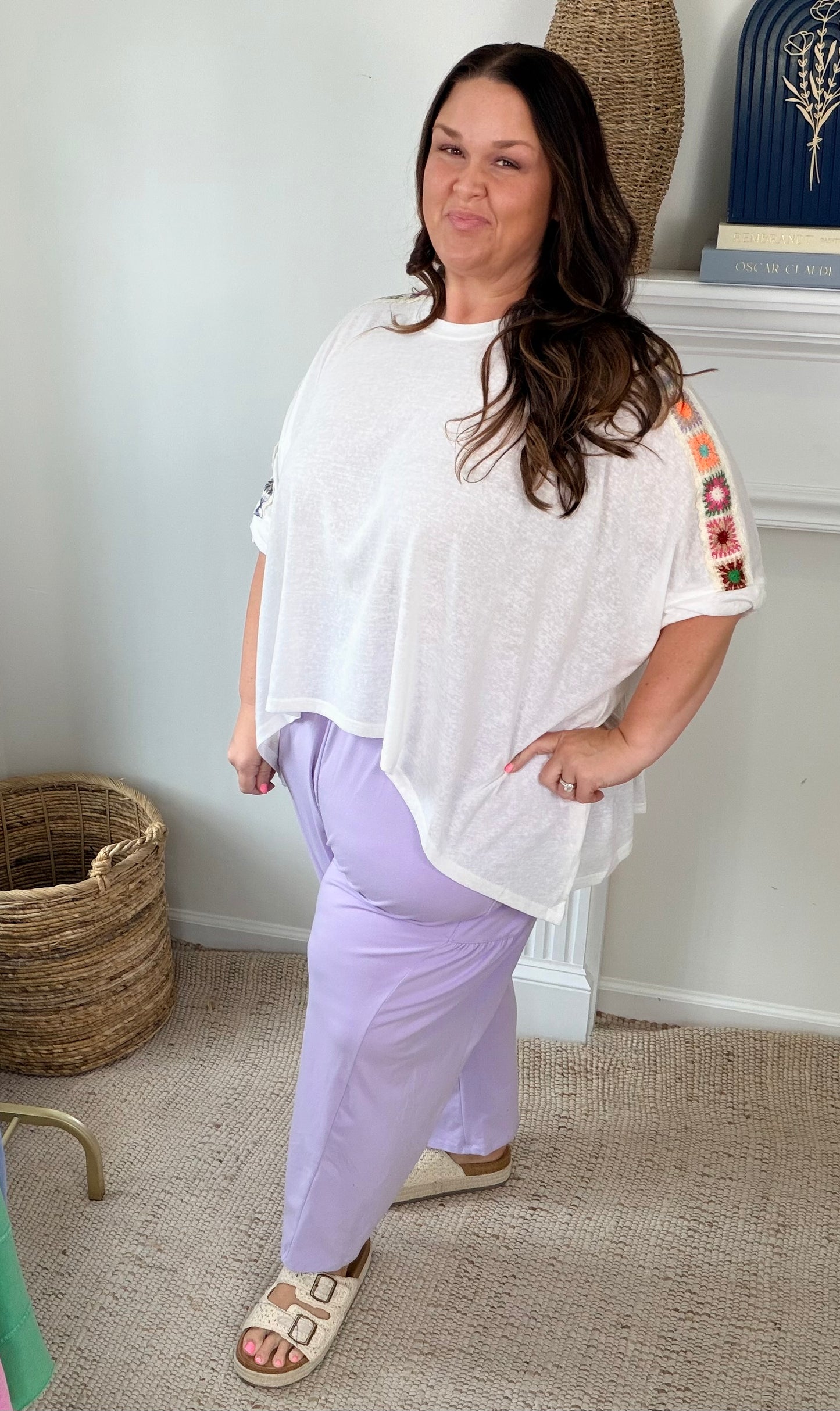 Carefree Crochet Tee ✨Curvy Friendly