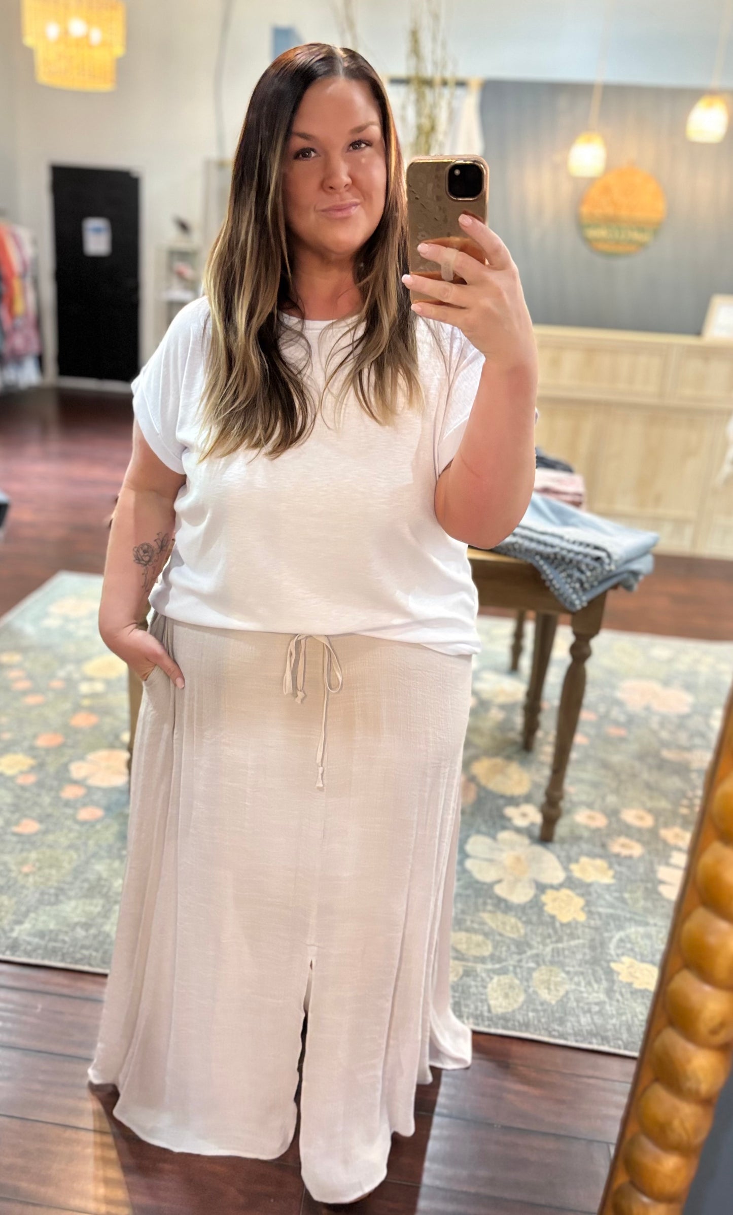 Shoreline Maxi Skirt