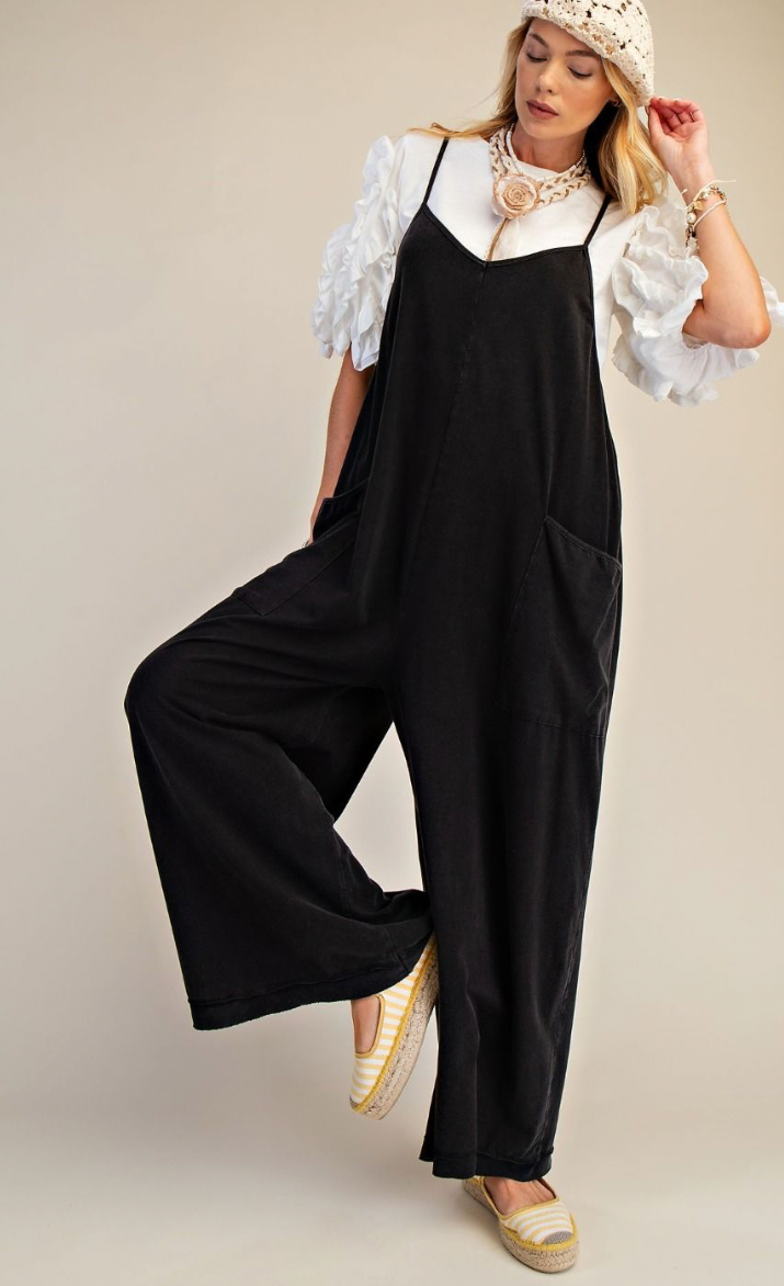 Easy Street Jumpsuit *Black