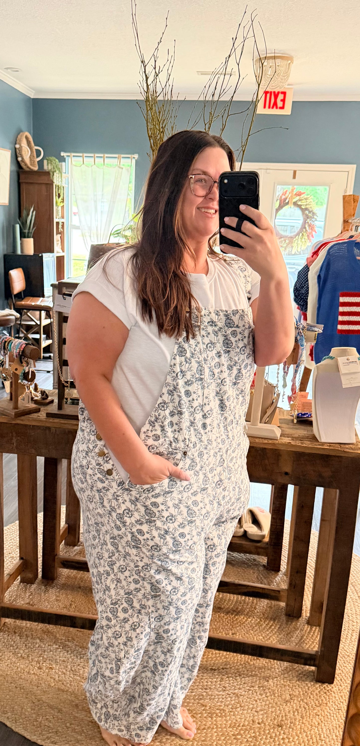 Blue Meadow Overalls