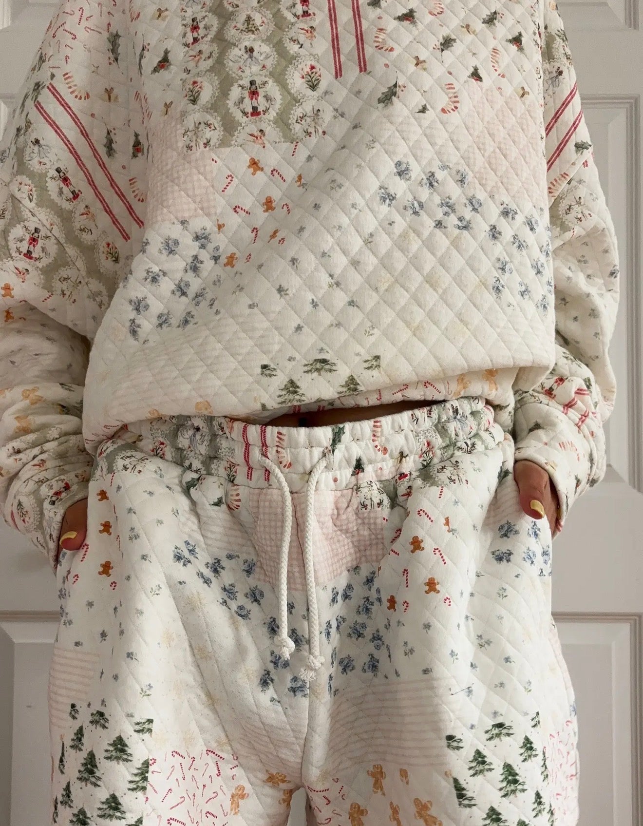 Christmas Quilted Shorts