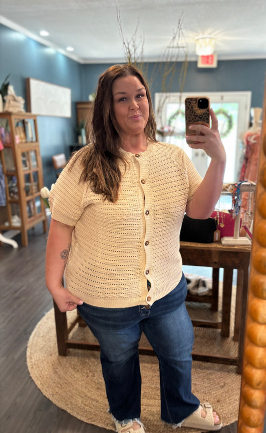 Seaside Stitch Cardigan