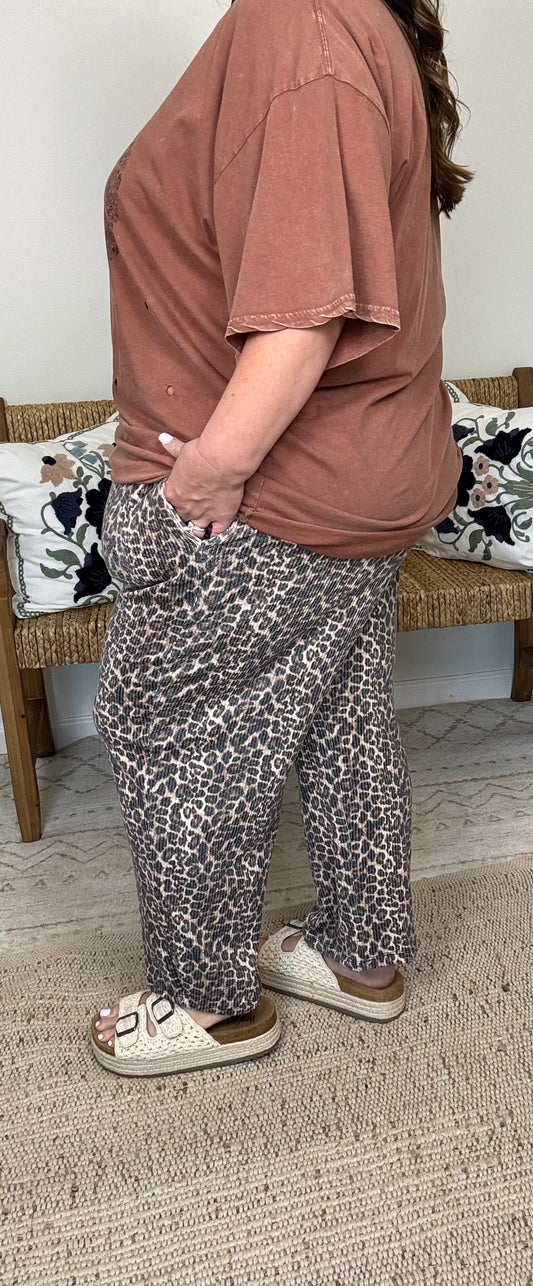 Wild Side Ribbed Pants