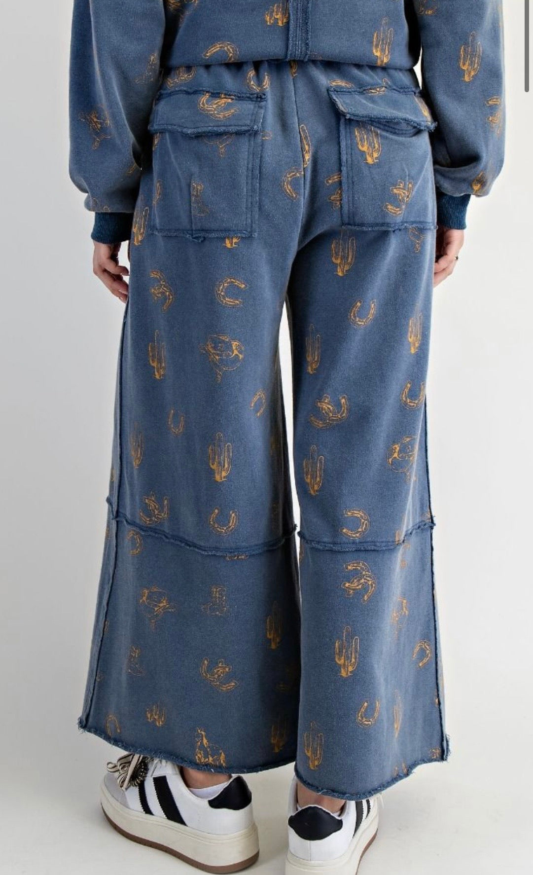 Western Wide Leg Pants