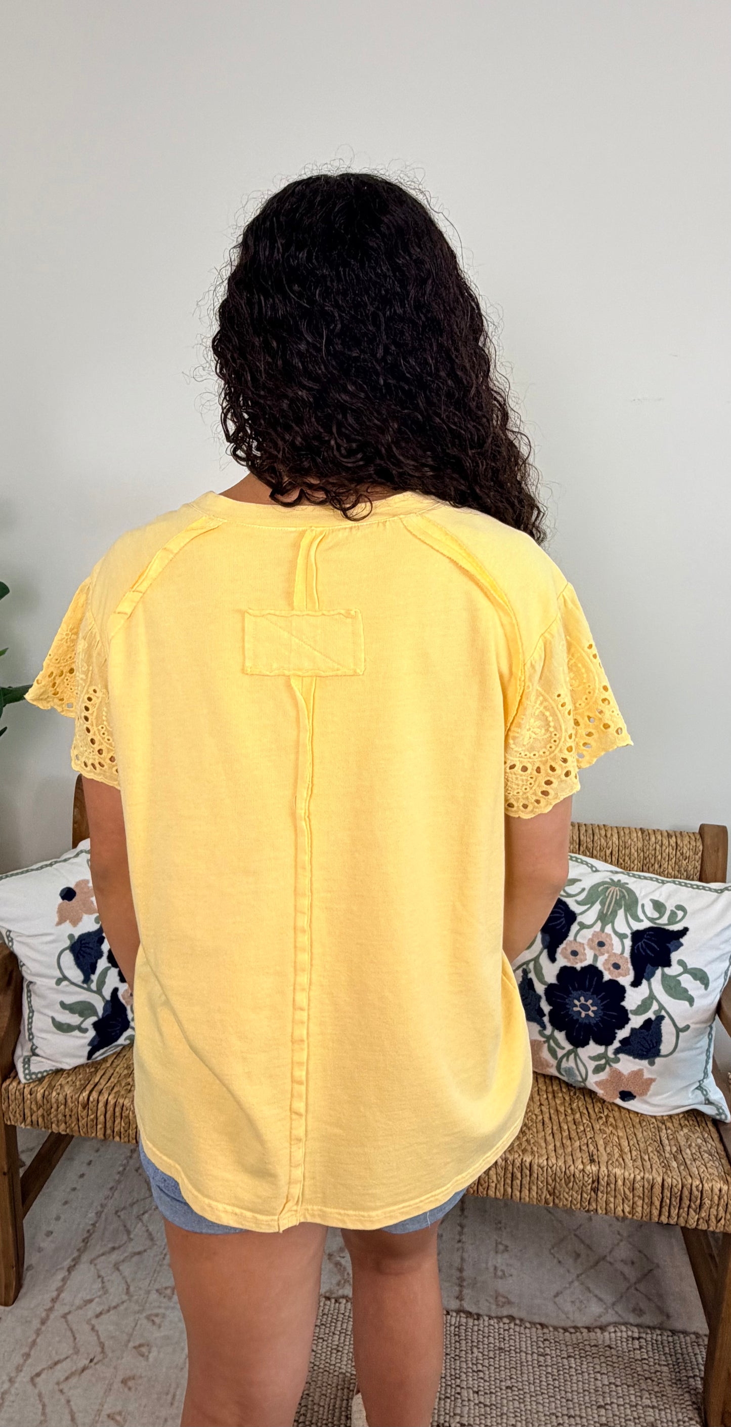 Sunlit Petal Top