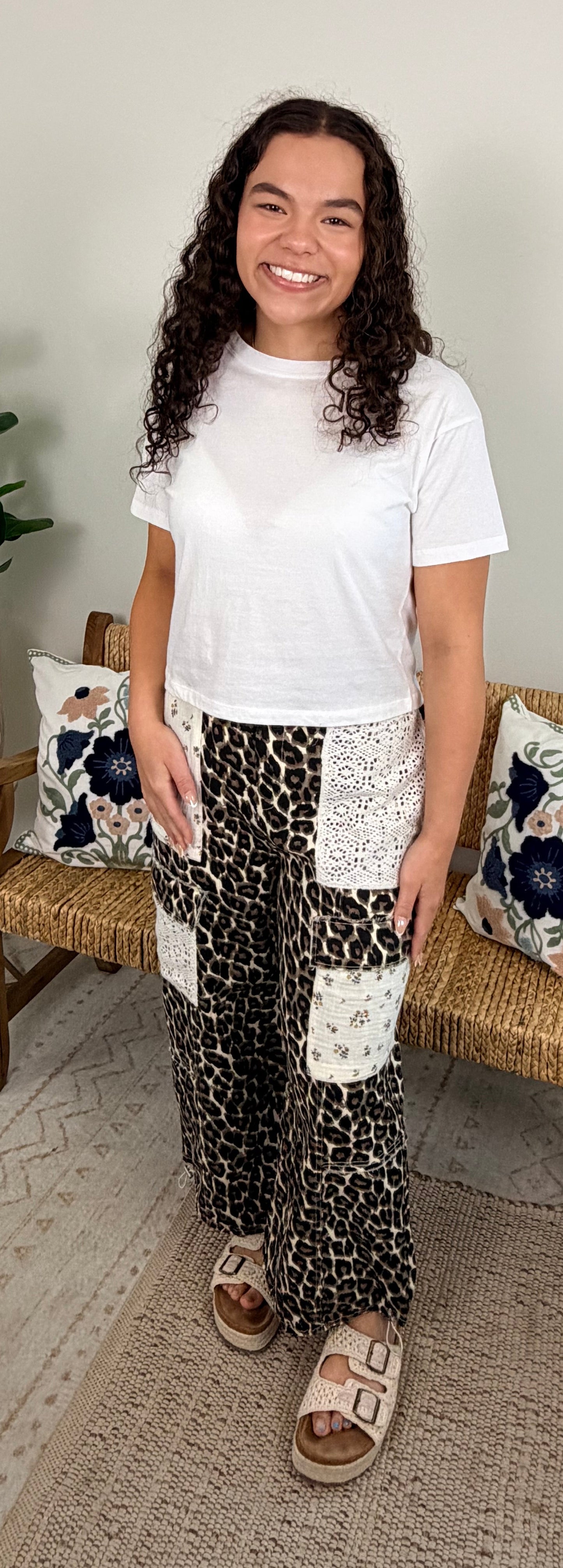 Leopard Prairie Pants