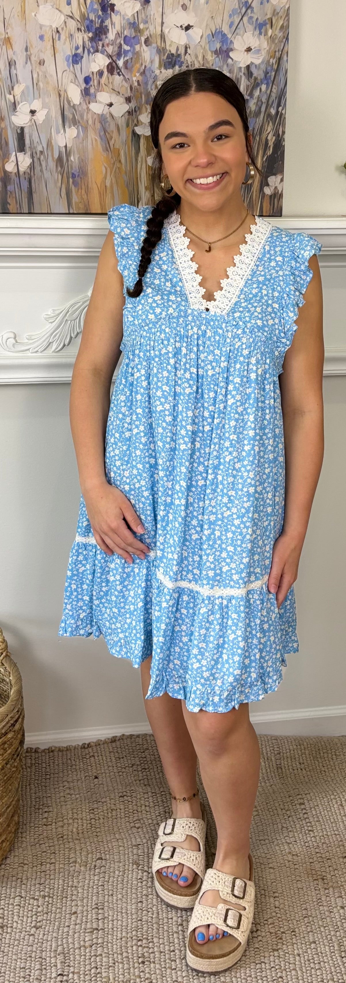 Blue Darling Dress