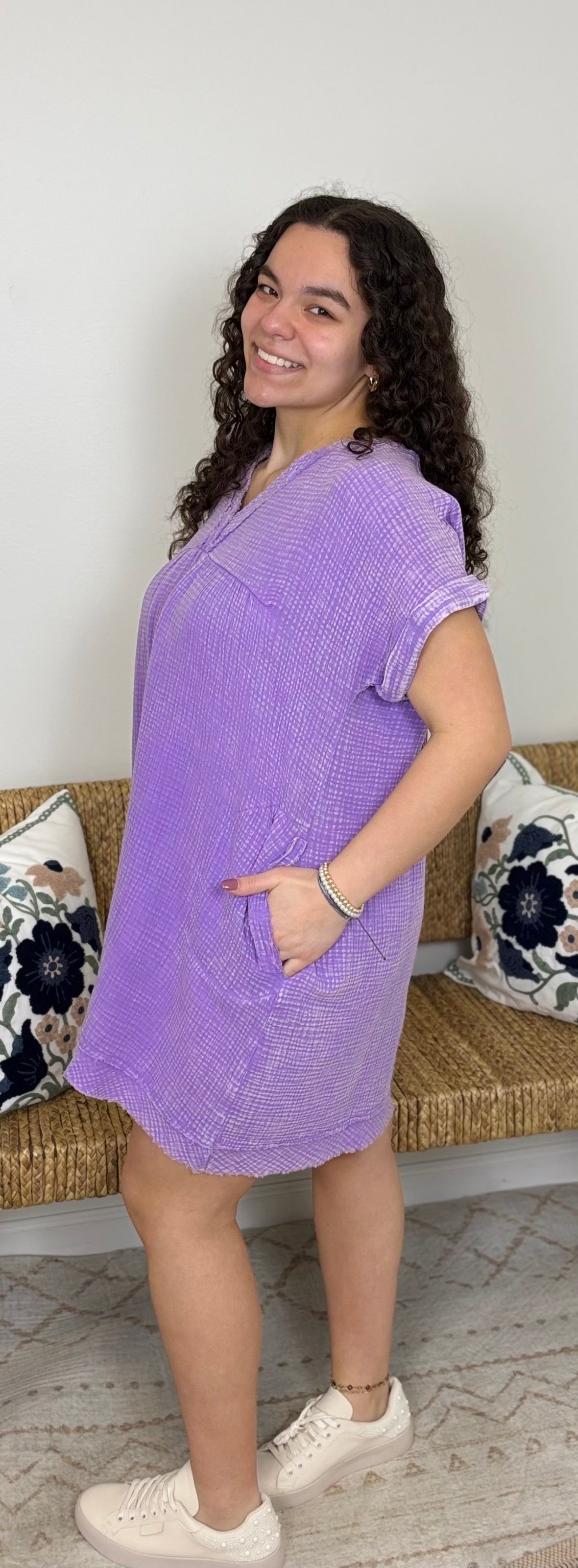 Coastal Breeze Dress * Lavender
