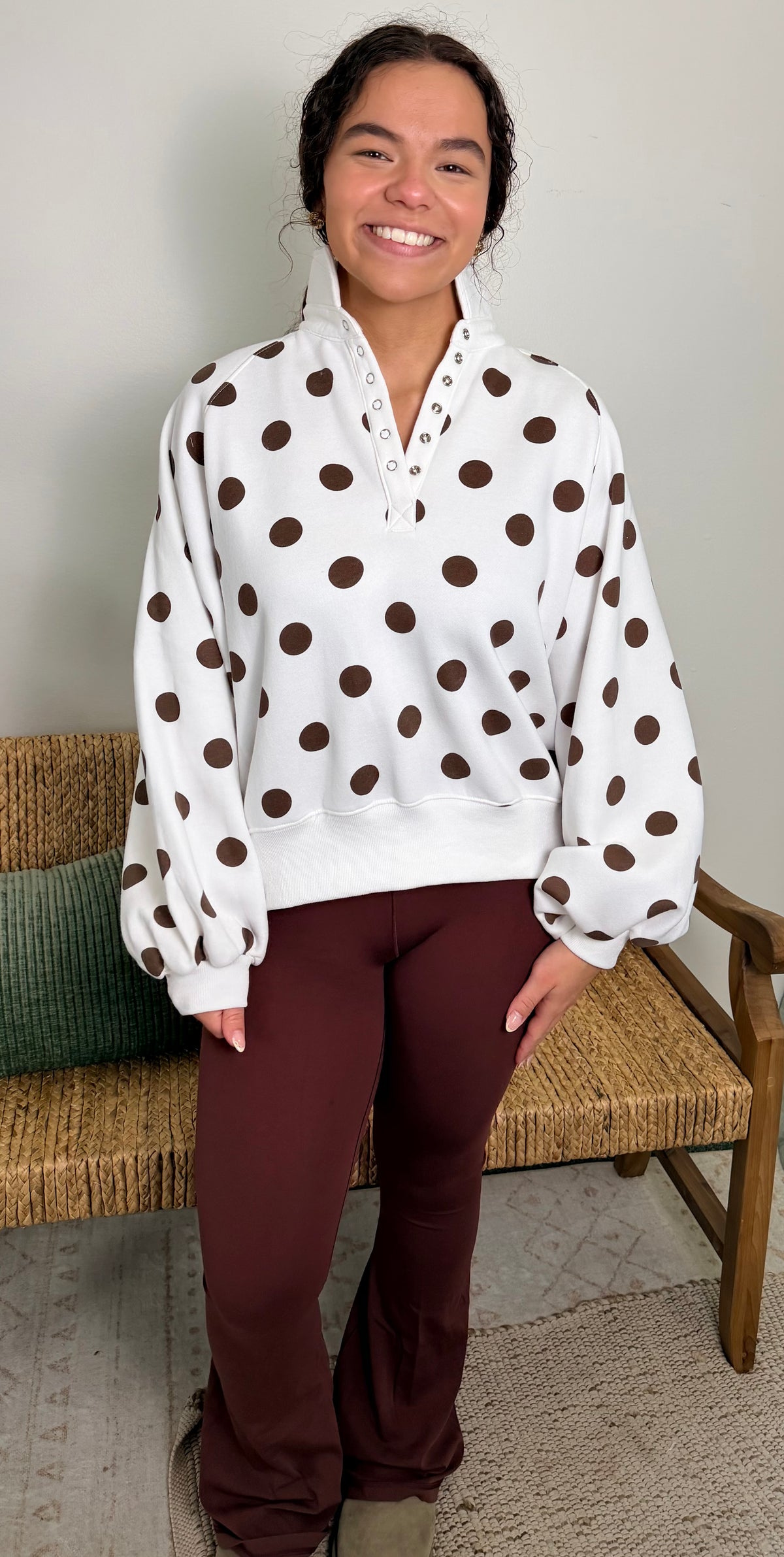 Dotty Days Pullover