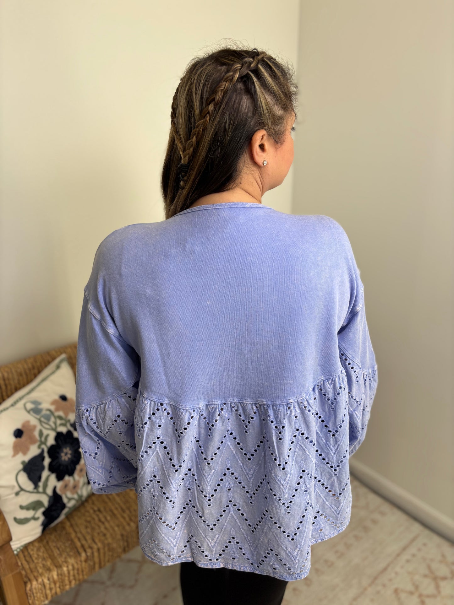 Wisteria Daydream Top * Curvy Friendly