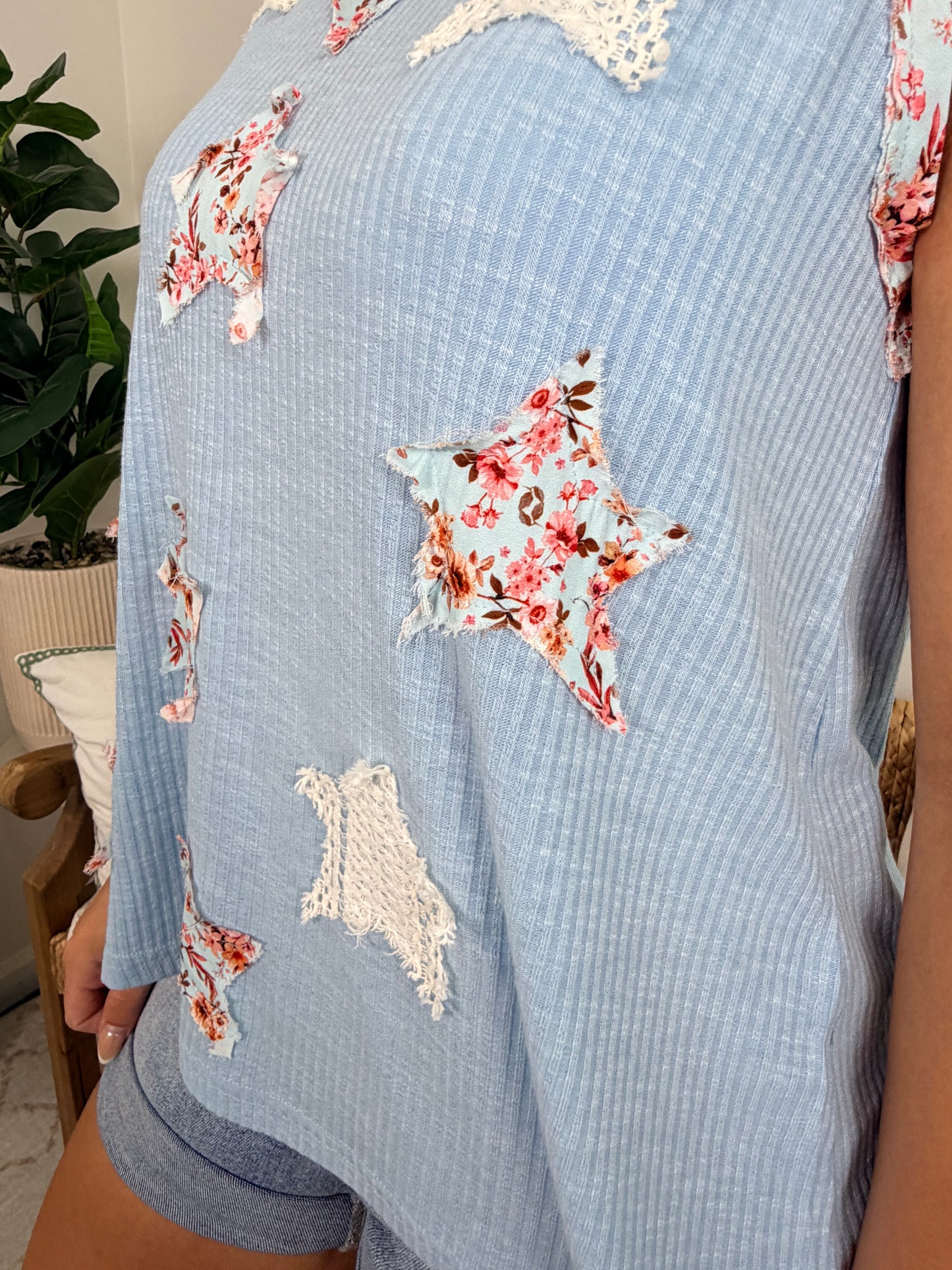 Floral Skies Tank