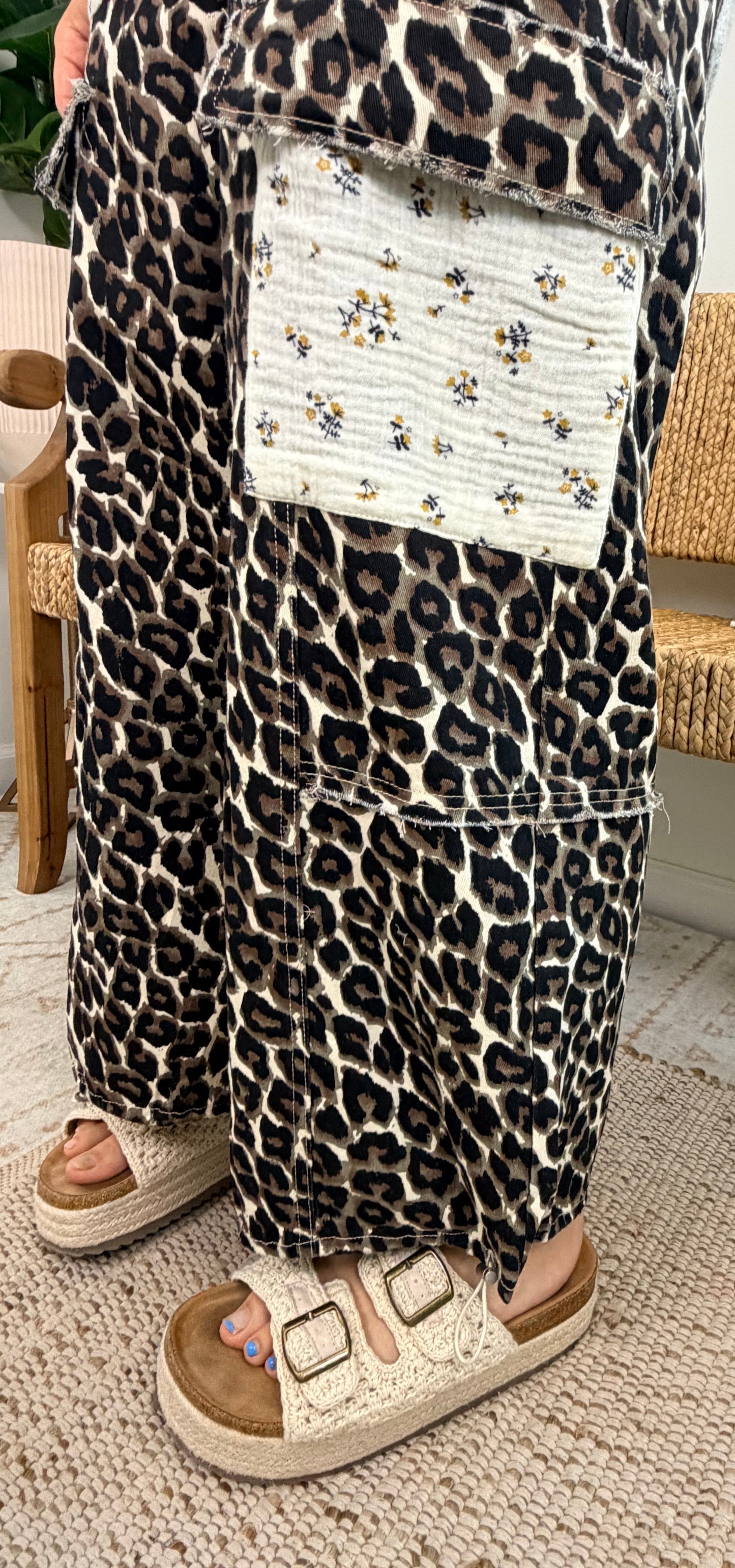 Leopard Prairie Pants