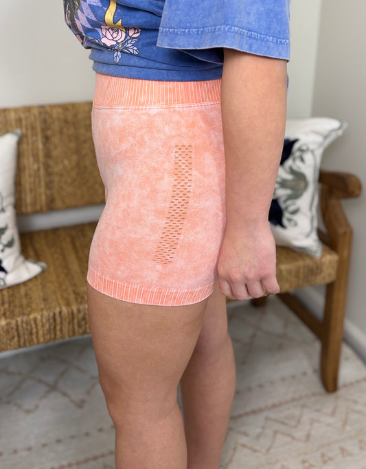 Everyday Edge Biker Short *Coral*