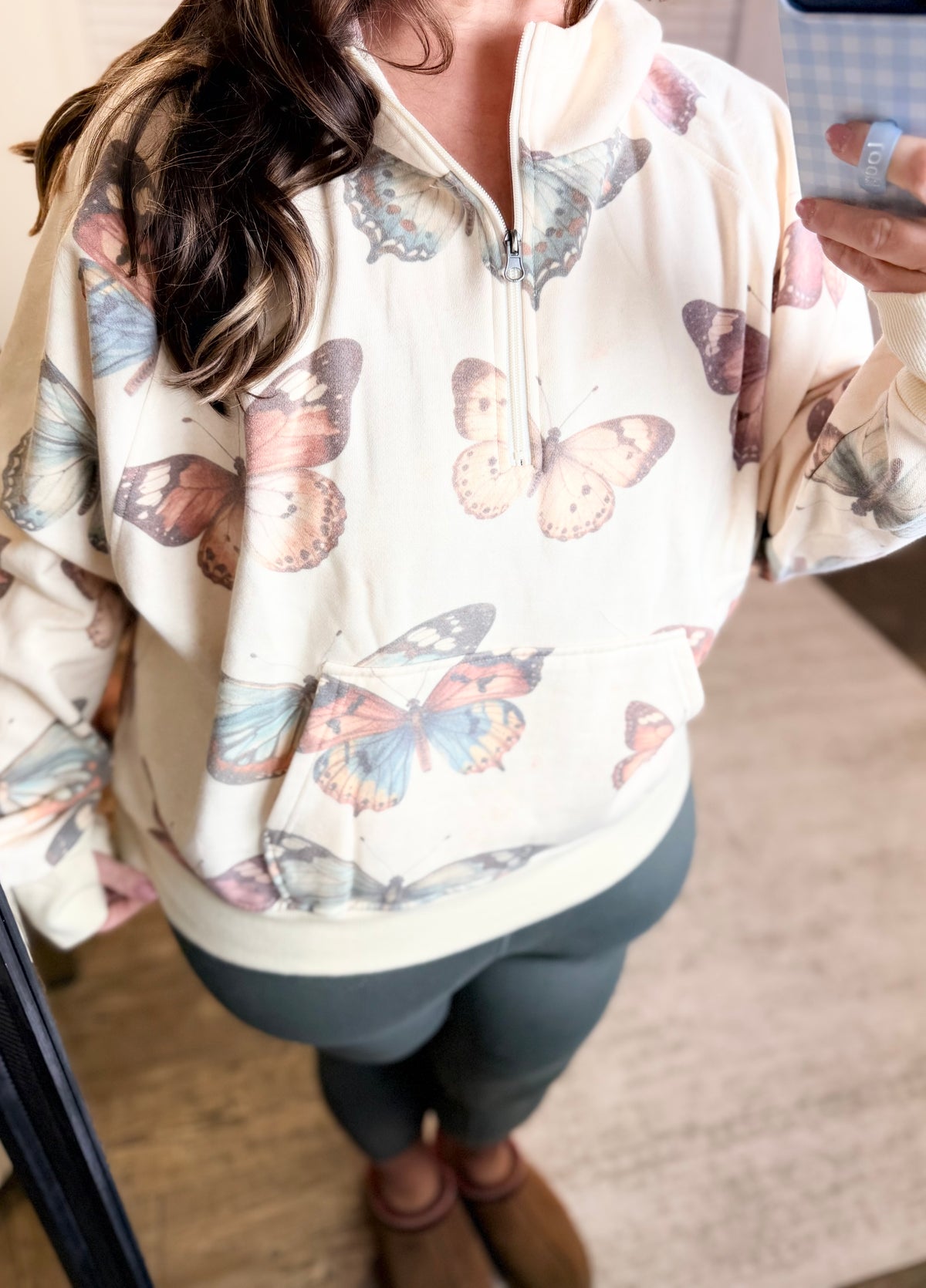 *NEW* Up In The Air Half Zip Pullover XS-3X *Preorder