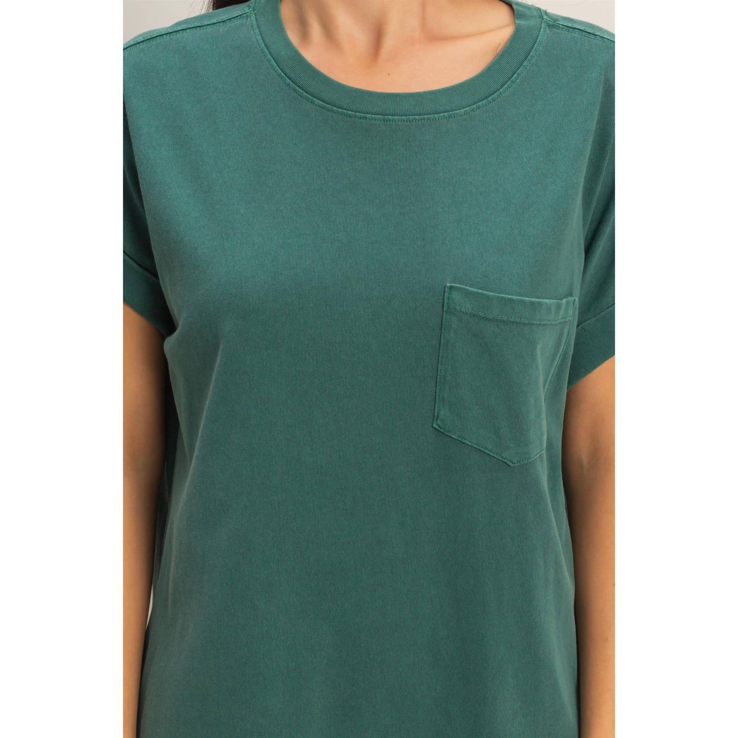 Simple Comfort T-Shirt Mini Dress *2 Colors
