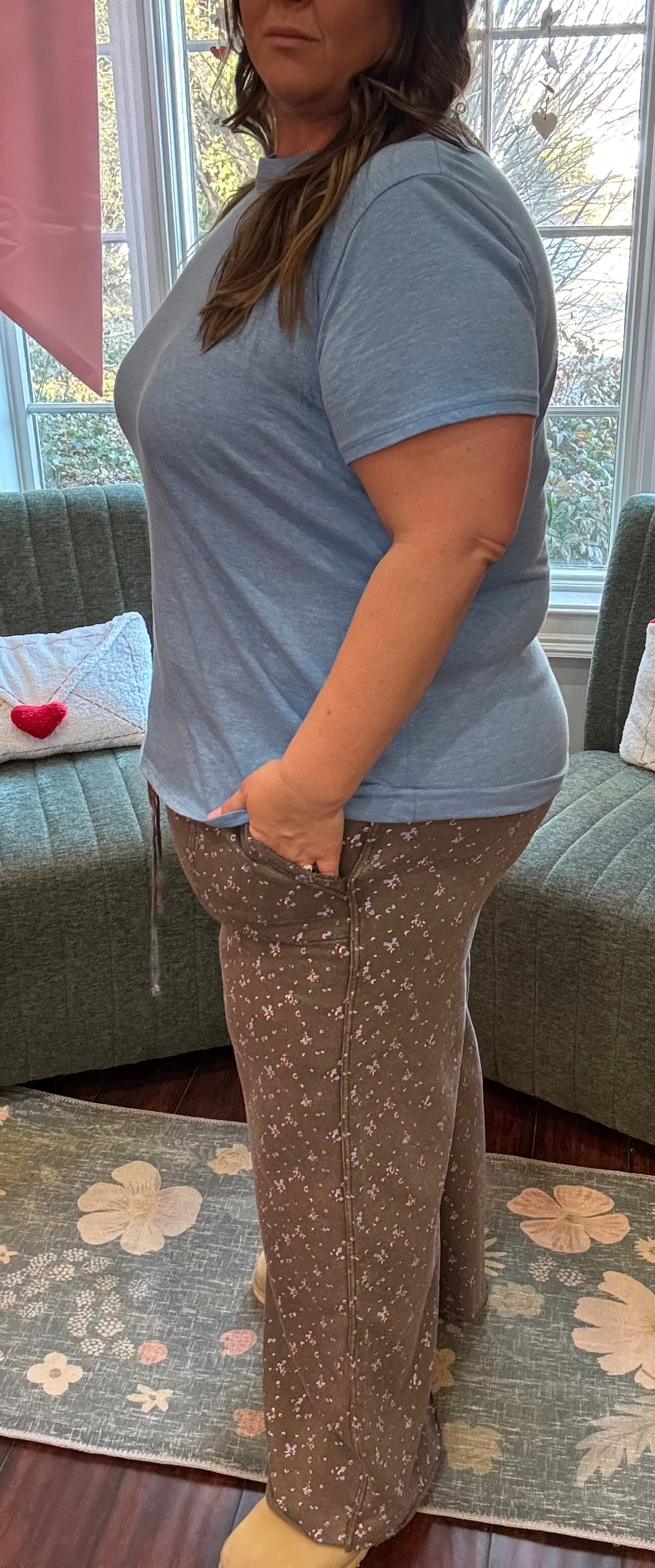 Soft Bloom Weekend Pants Plus