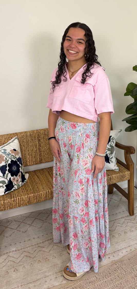 Spring Meadow Tiered Pants